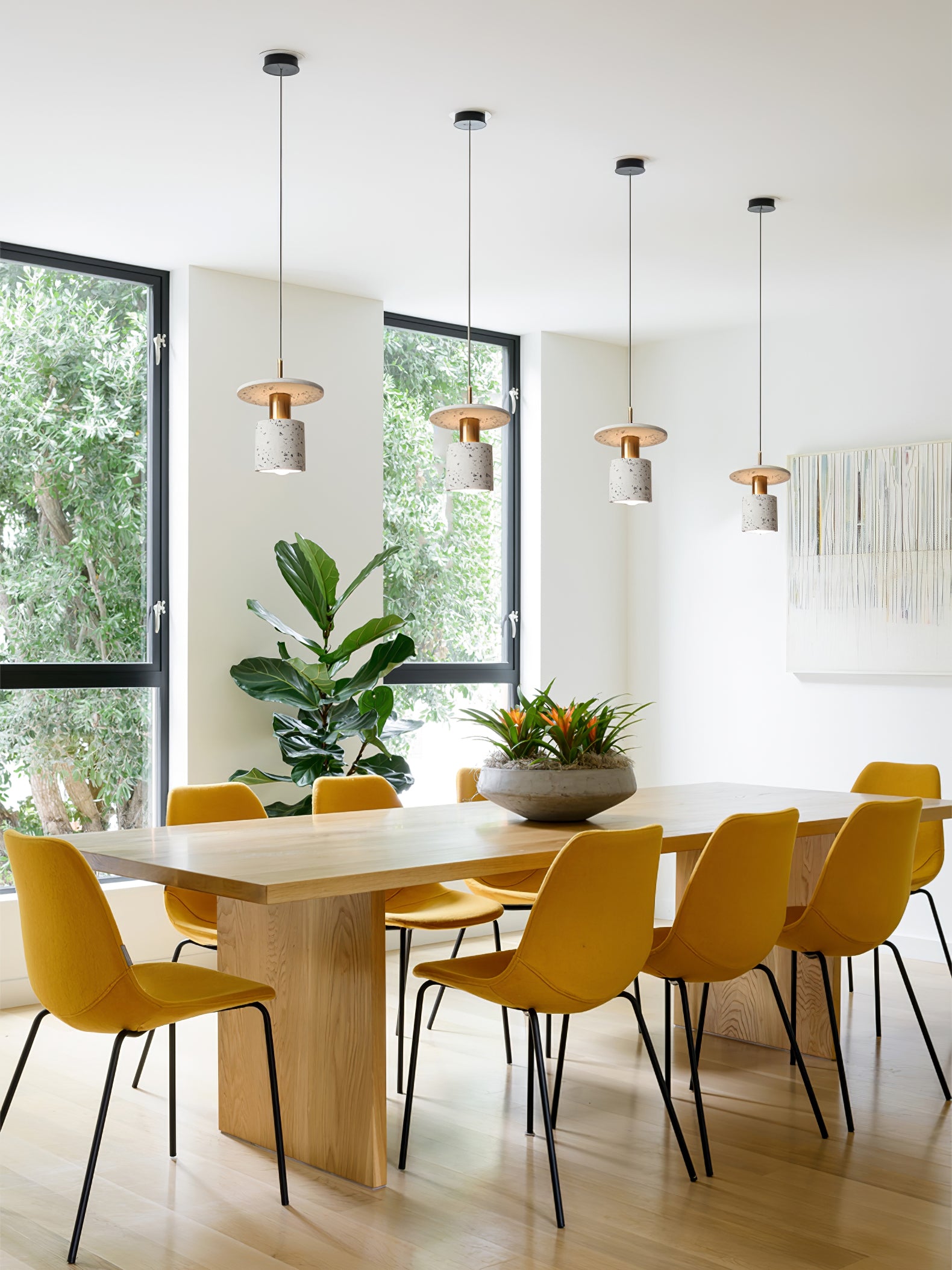Terrazzo Drop Pendant Lamp - Lumpaz