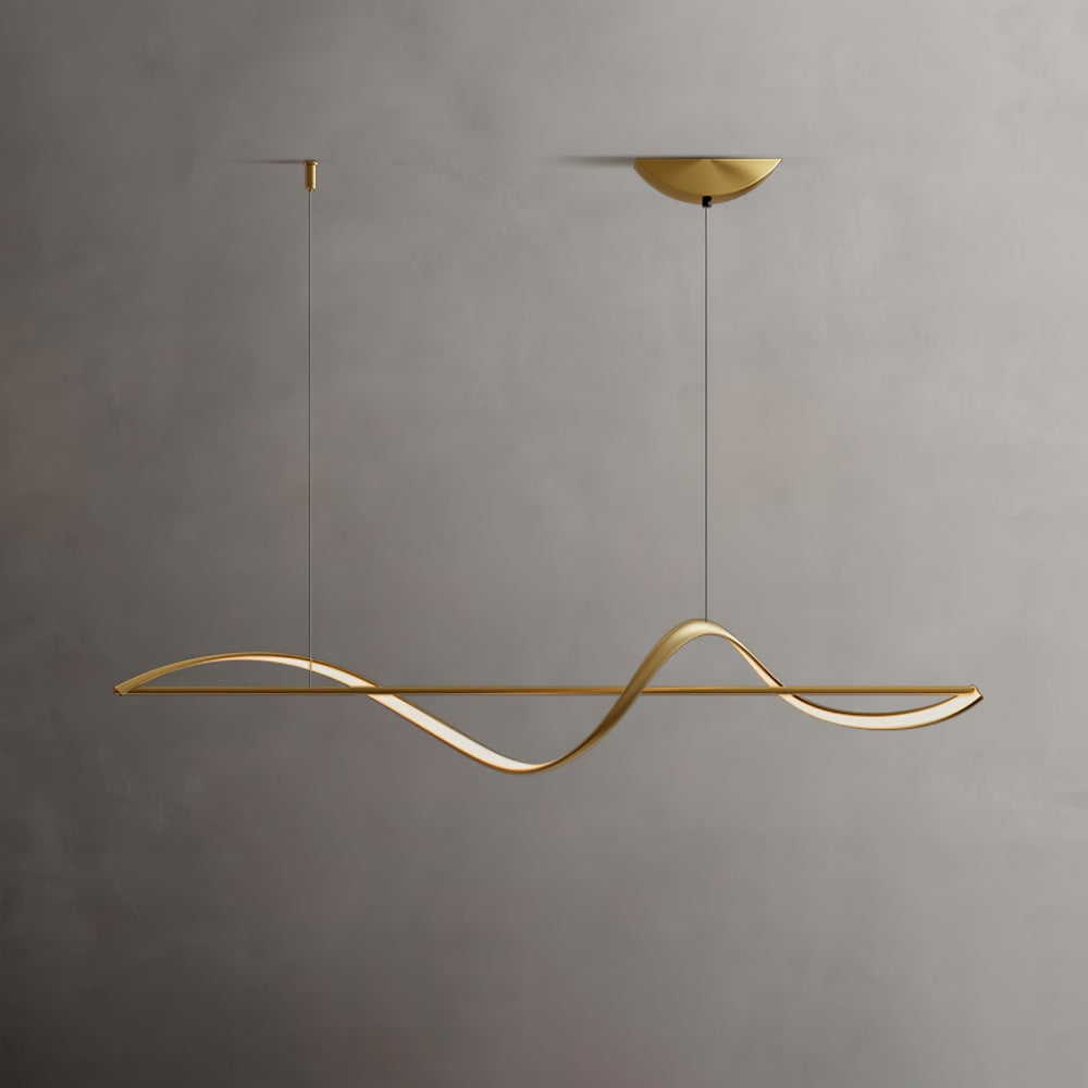 Whisper Linear Island Chandelier - Lumpaz