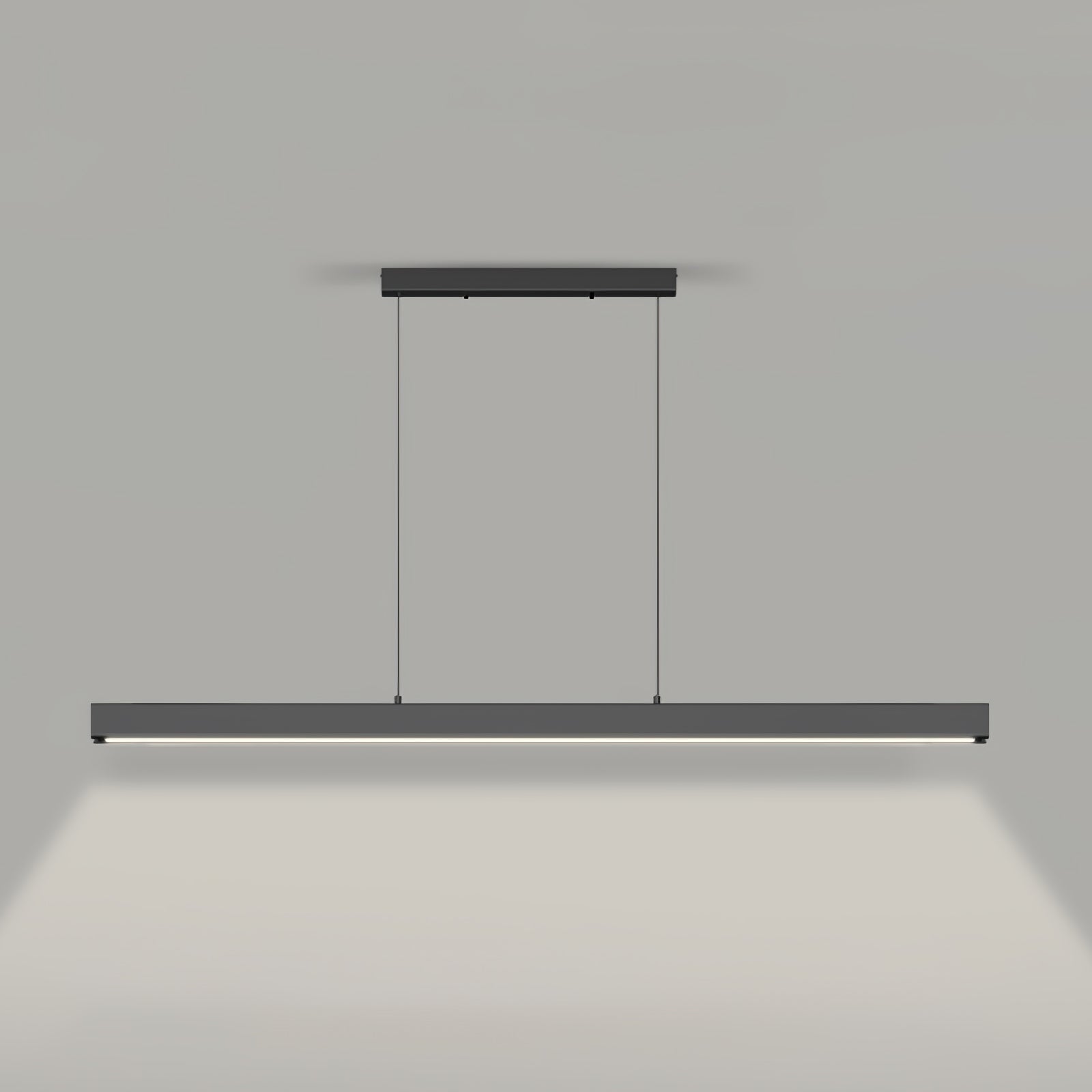 Edge Linear Island Chandelier - Lumpaz