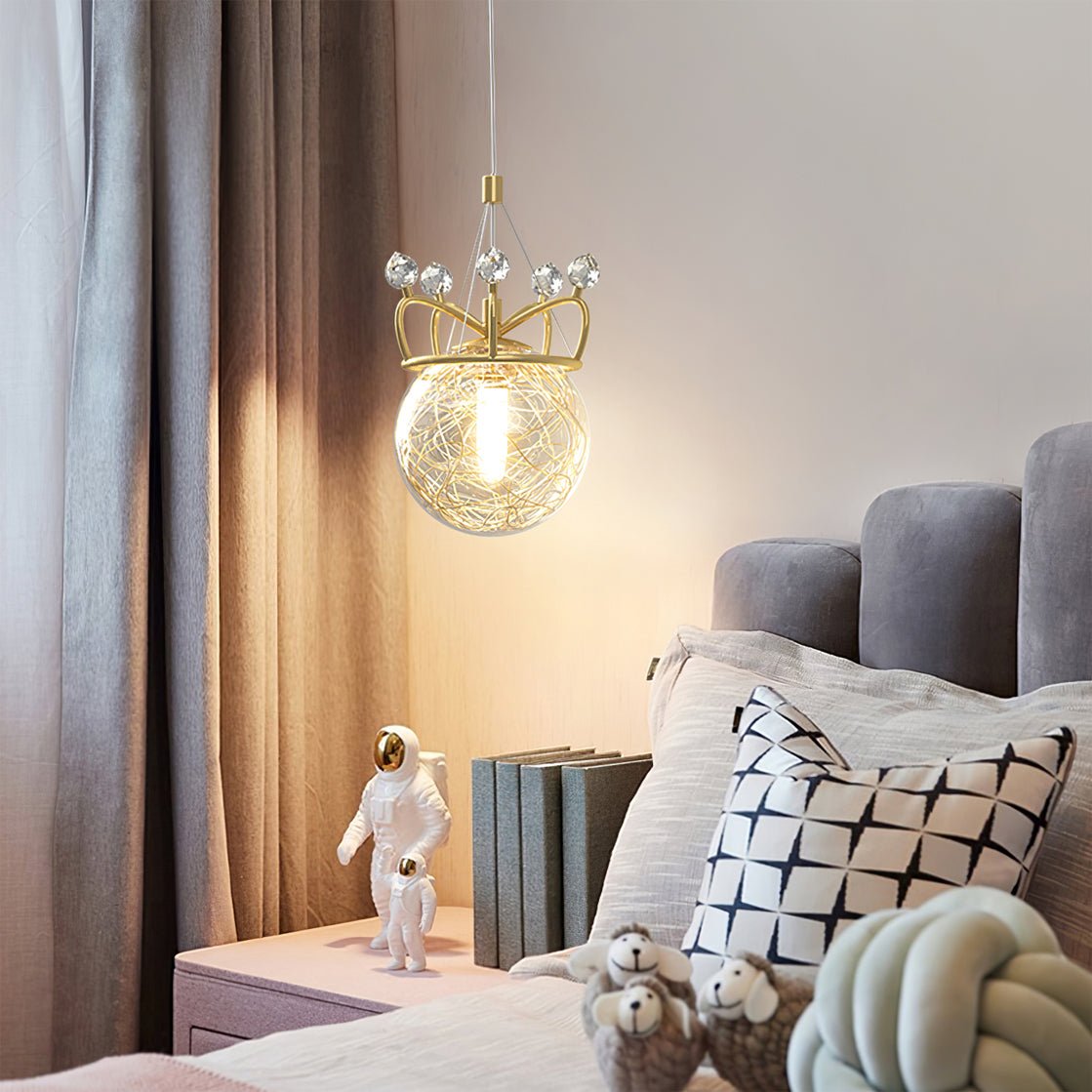 Gypsophila Crown Pendant Lamp - Lumpaz
