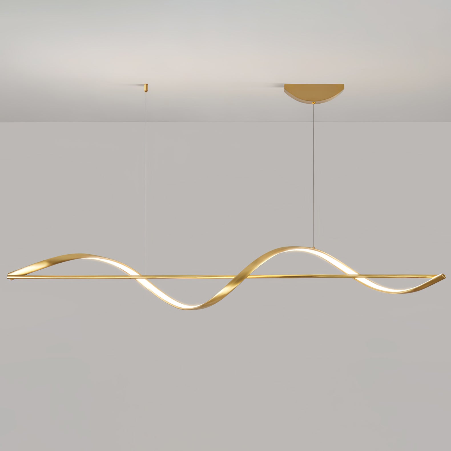 Whisper Linear Island Chandelier - Lumpaz
