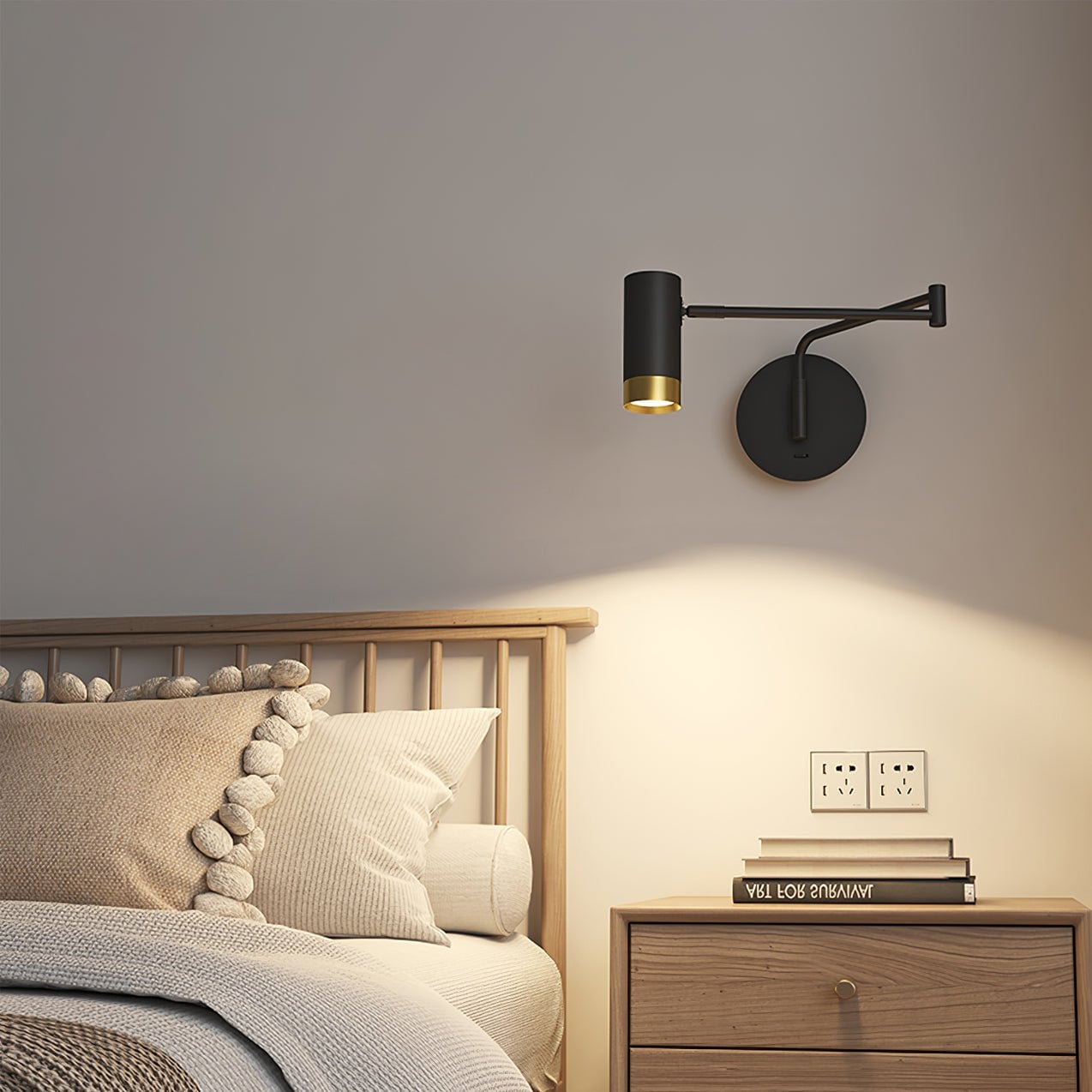 Fumi Swing Wall Lamp - Lumpaz