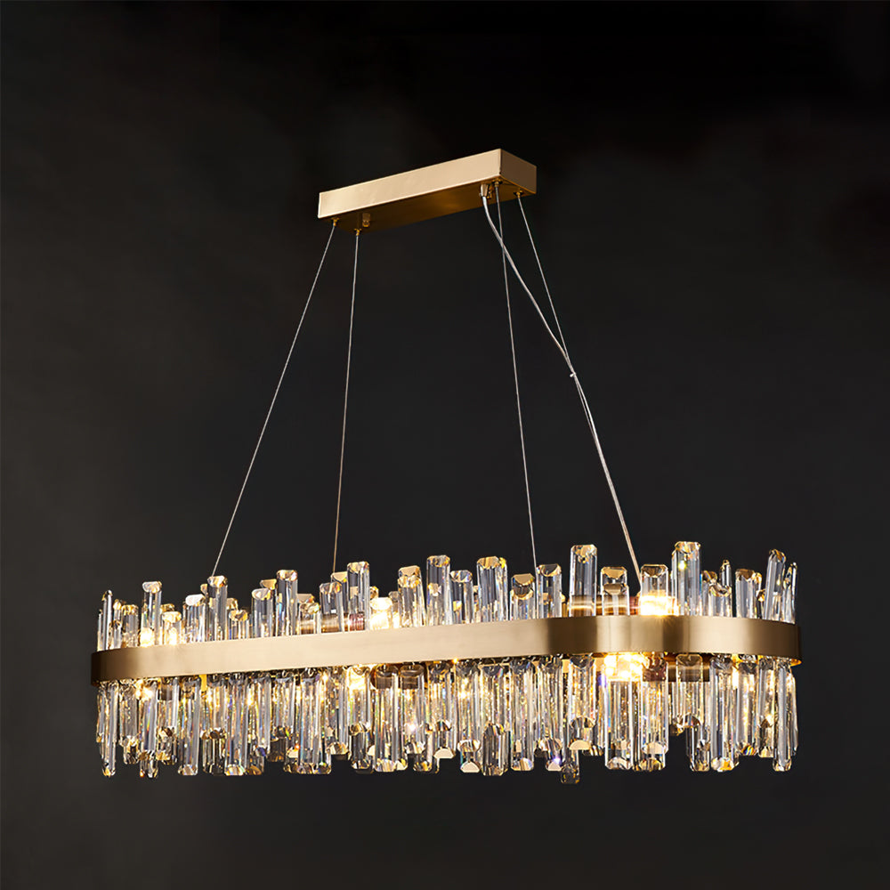 Crystal Statement Chandelier - Lumpaz