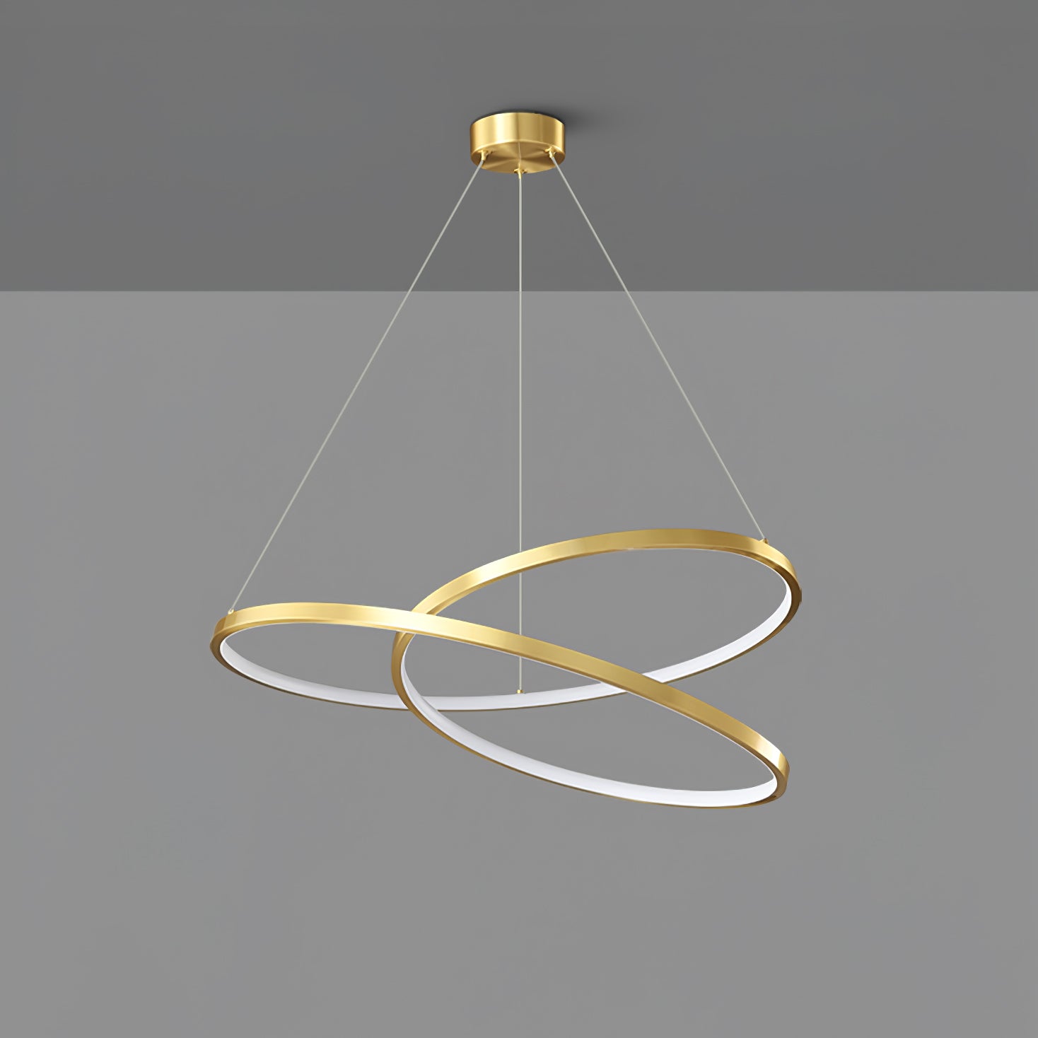 Geometric Curve Chandelier - Lumpaz