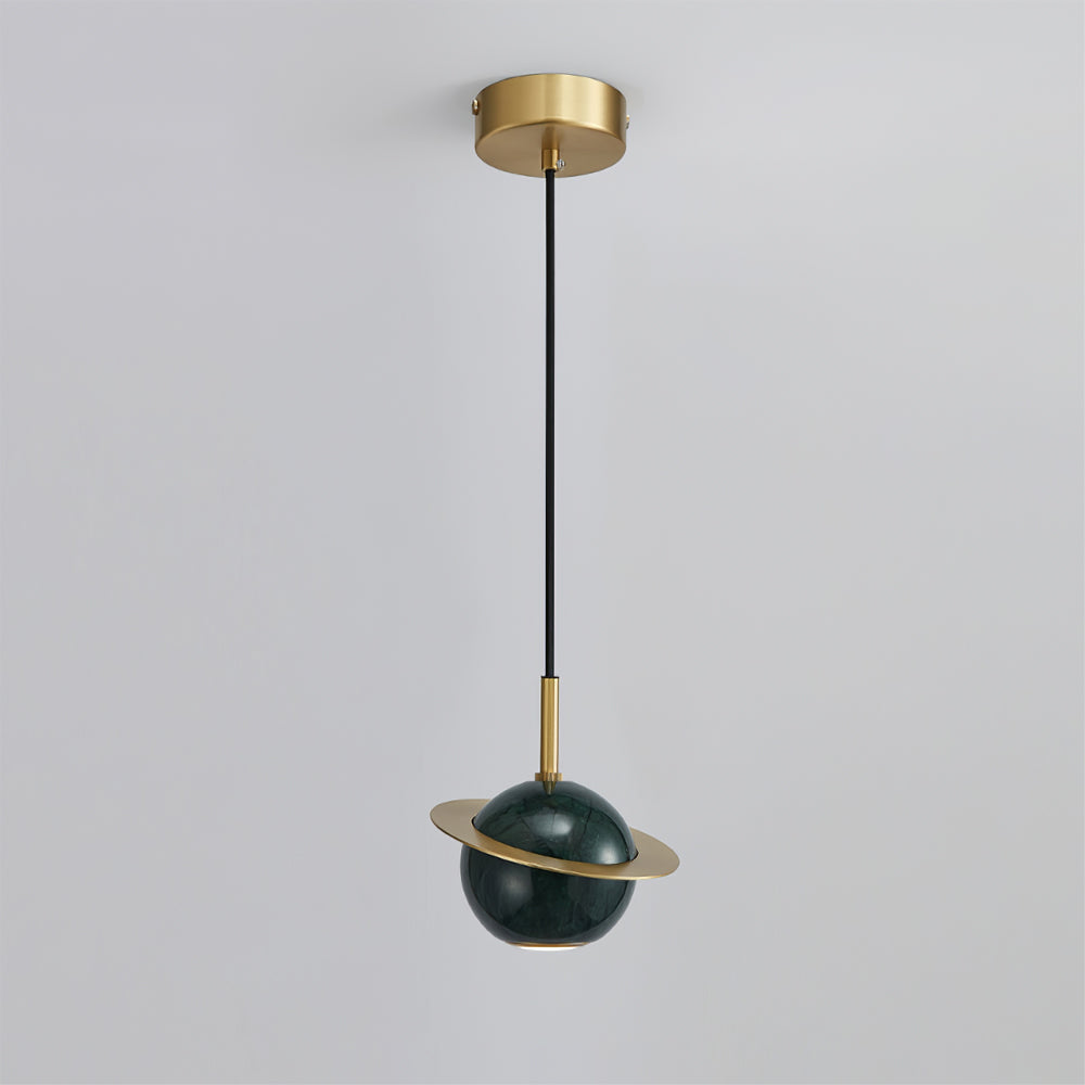 Marble Sphere Pendant Lamp - Lumpaz
