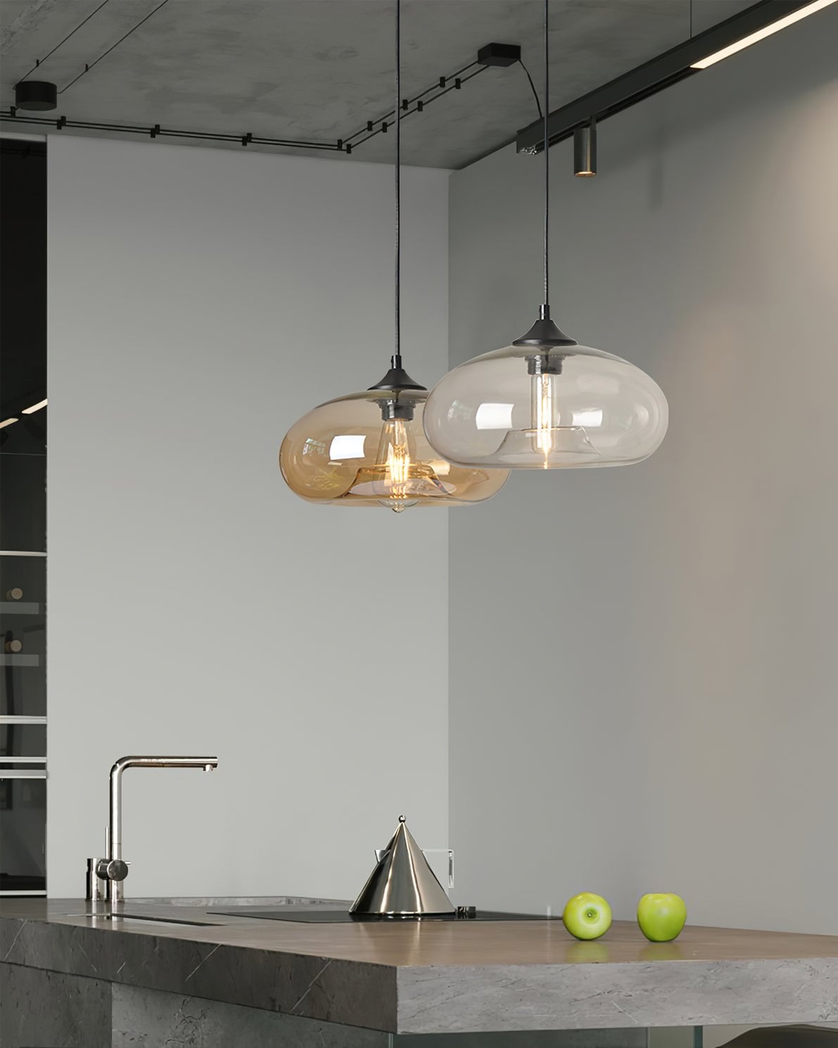 Bella Glass Pendant Lamp - Lumpaz