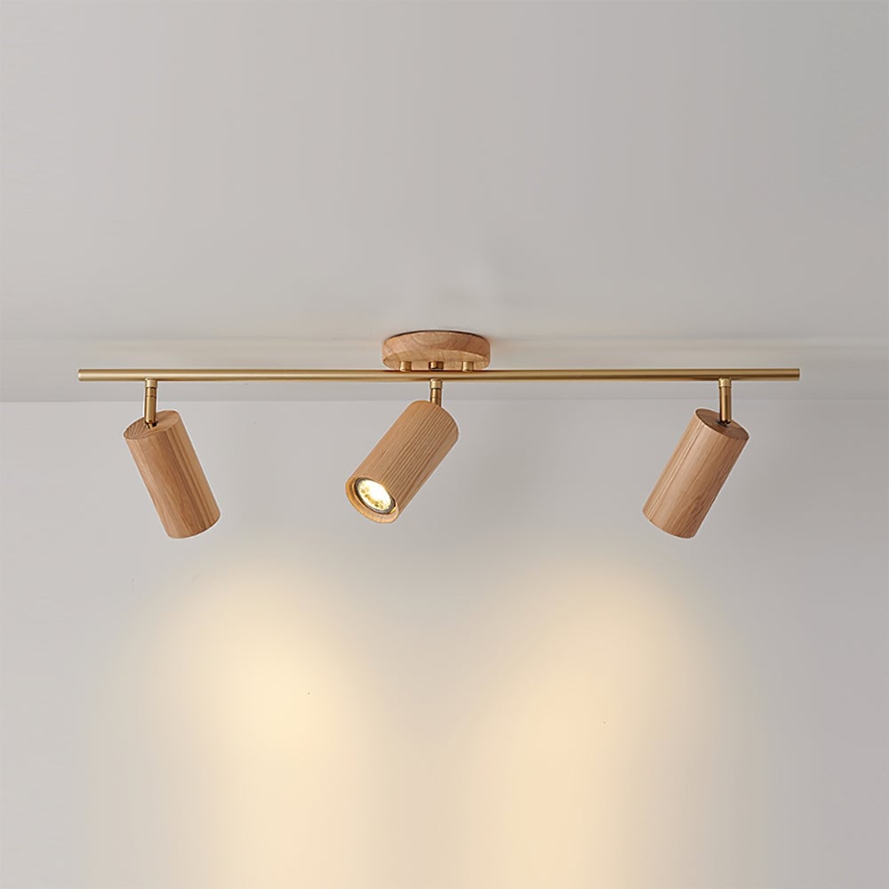 Shaker Wood Long Spotlight - Lumpaz