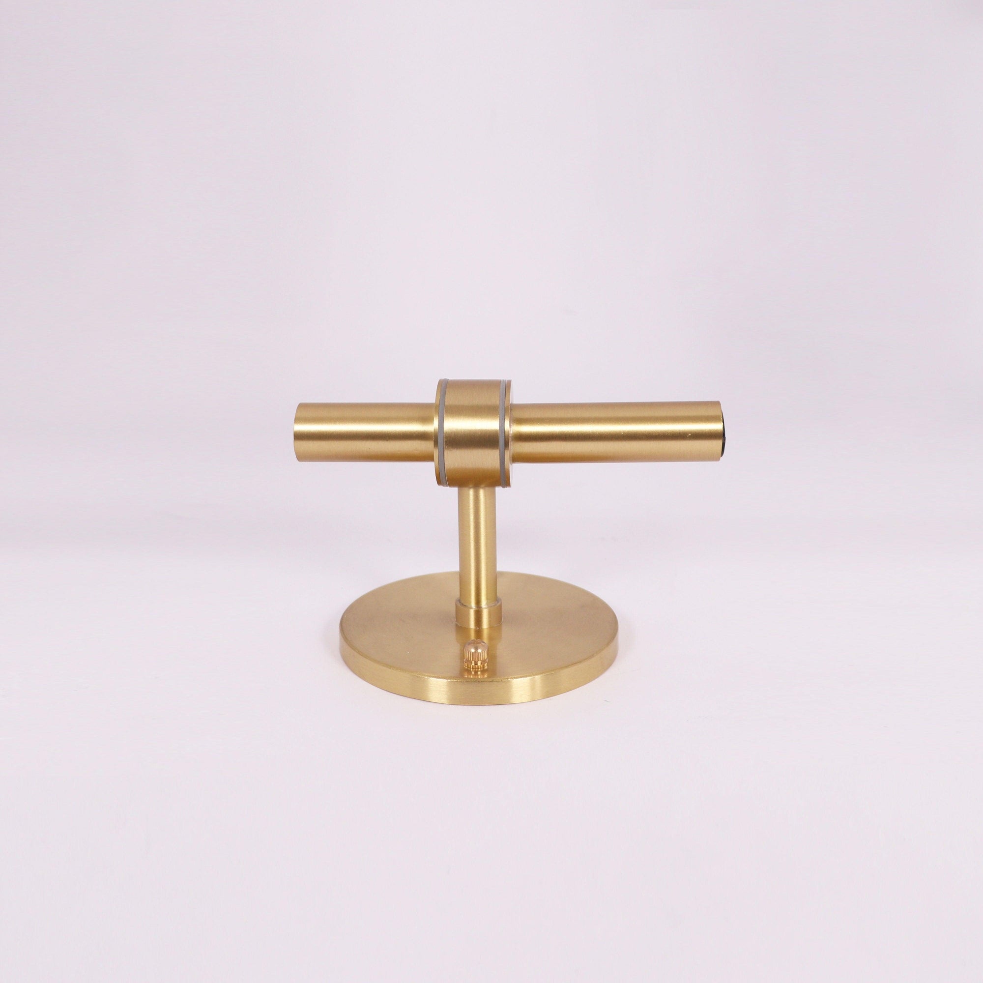 Round White Glass Bedroom Wall Lamp - Lumpaz