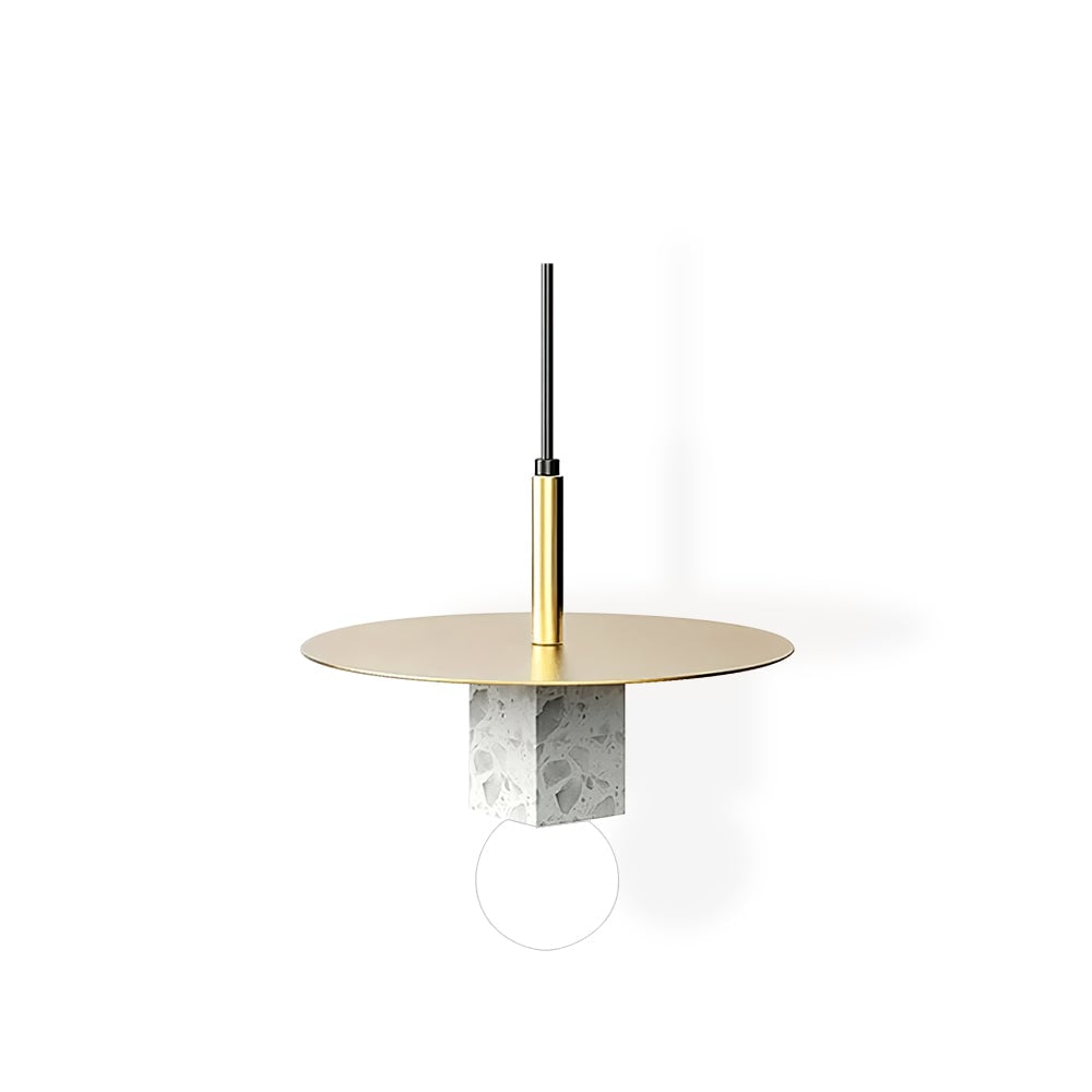 Stone Square Pendant Lamp - Lumpaz