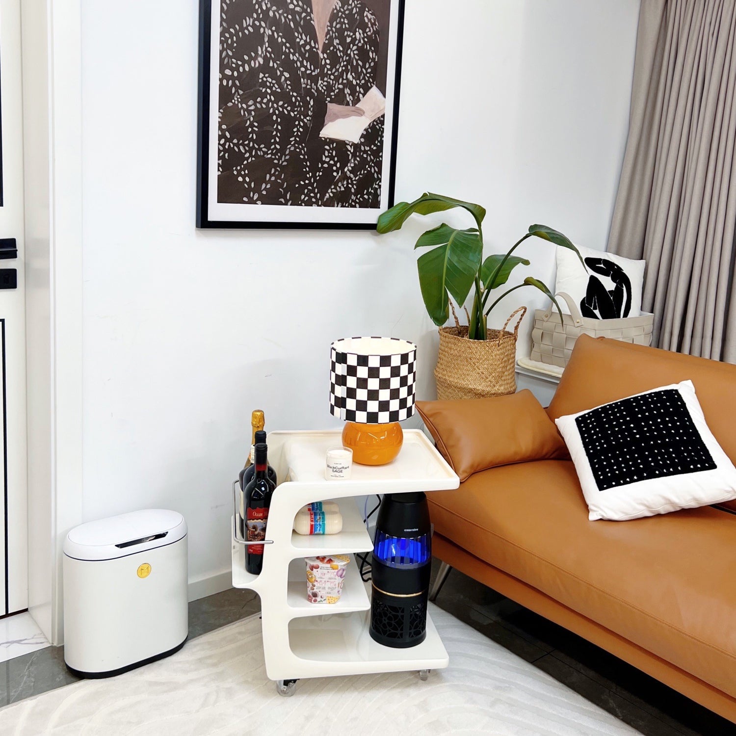 Checkerboard Table Lamp - Lumpaz