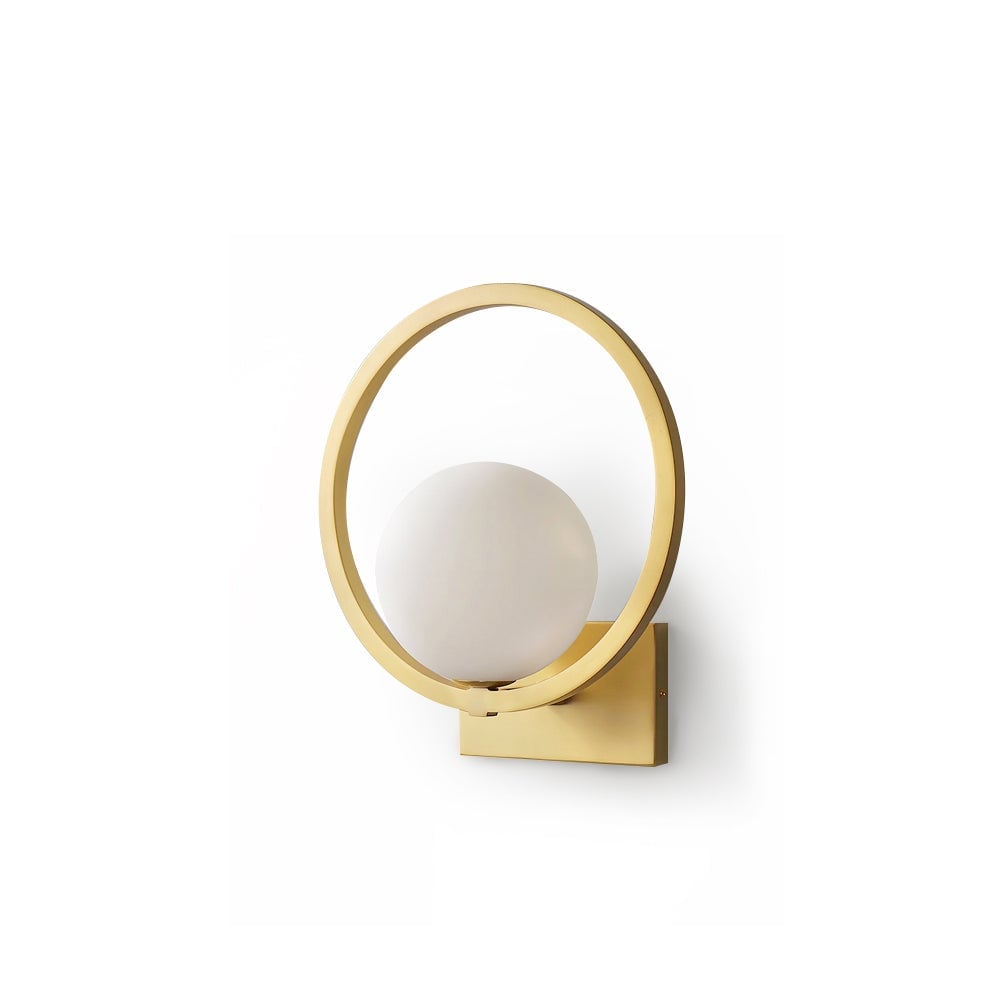 Lunar Brass Wall Lamp - Lumpaz