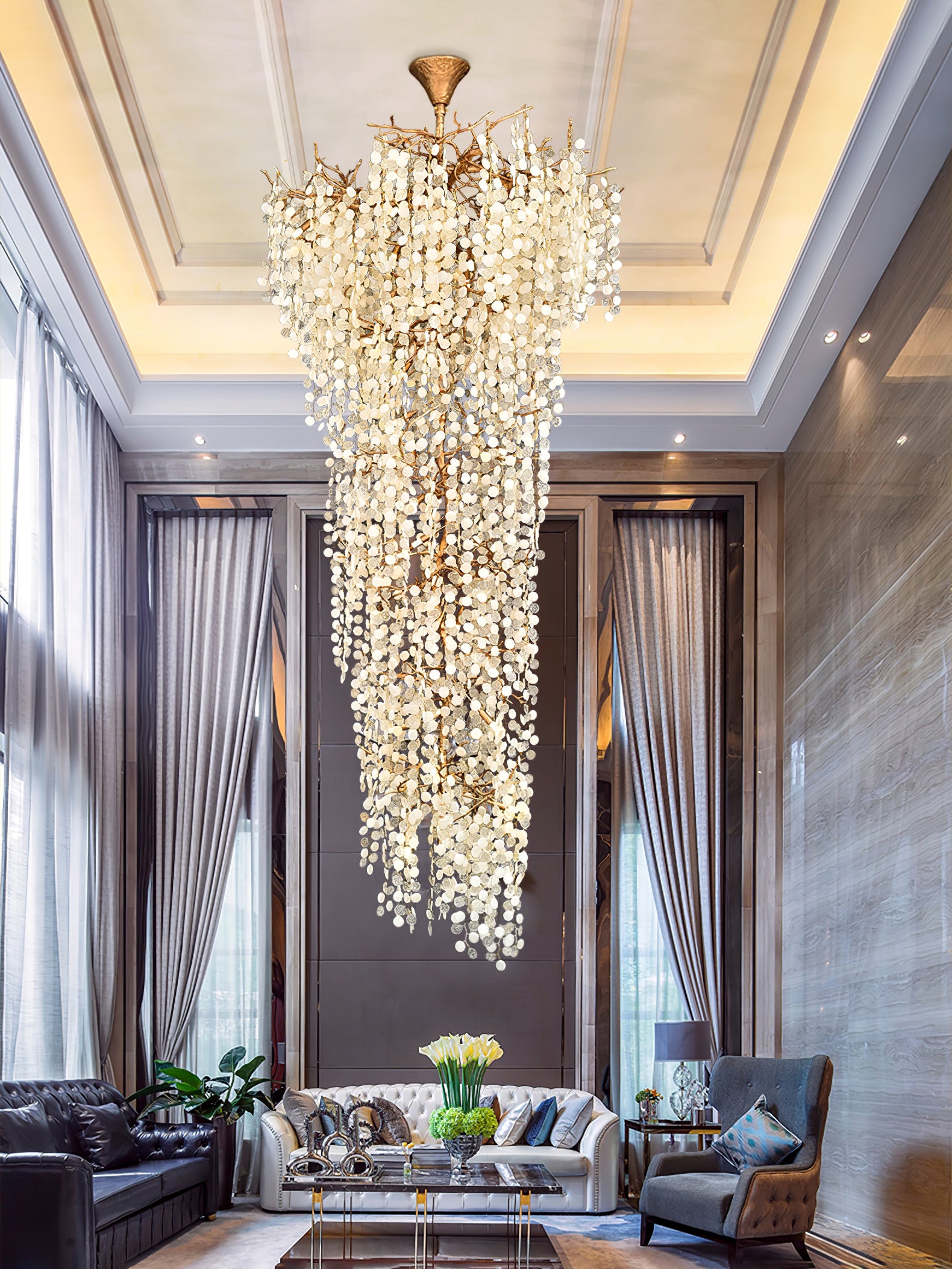Shiro Noda Chandelier - Lumpaz