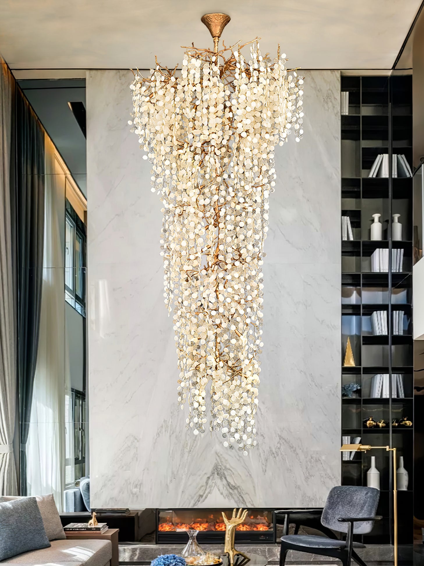 Shiro Noda Chandelier - Lumpaz