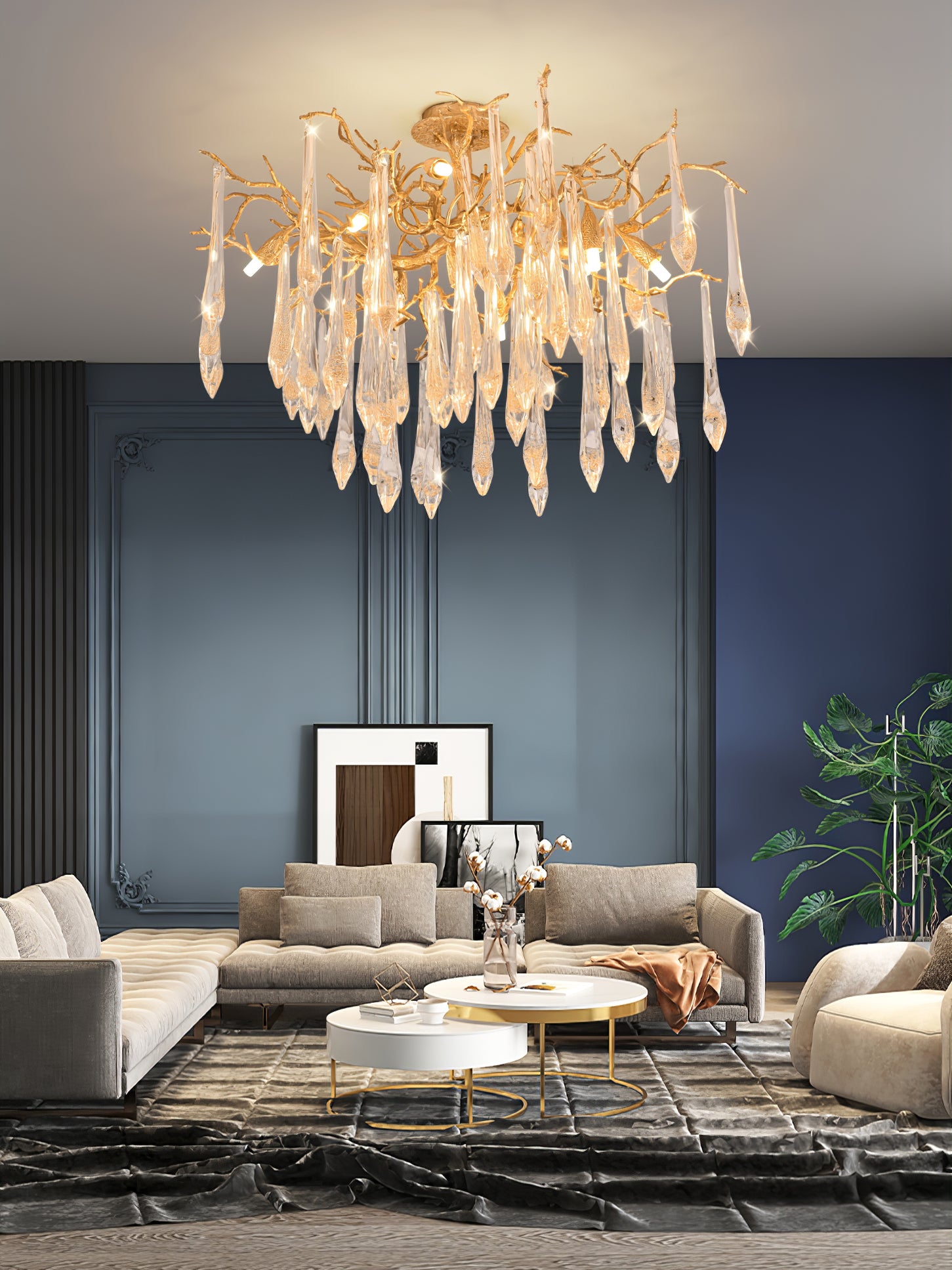 Glamour Glaze Chandelier - Lumpaz