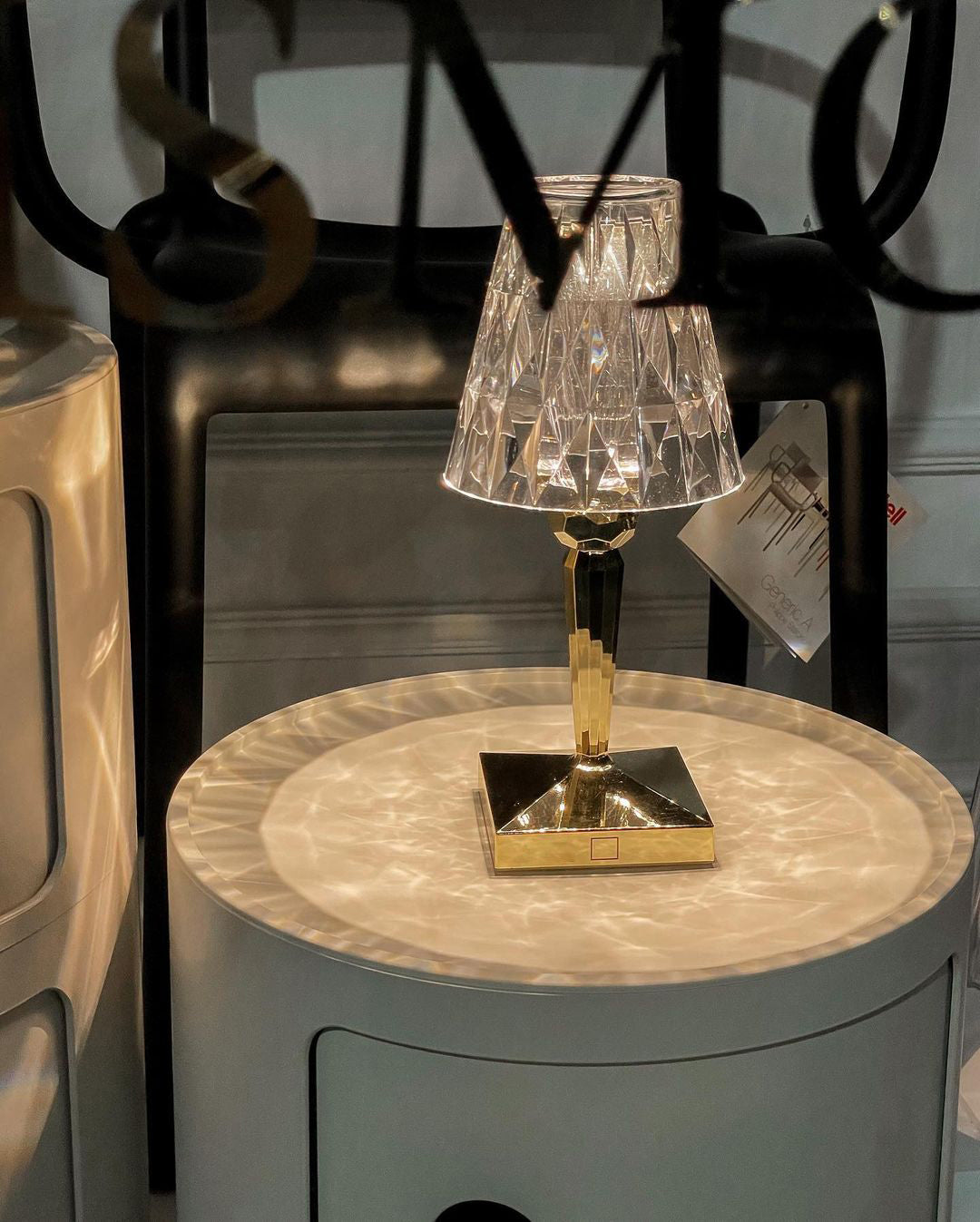 Sparkle Glam Built-in Battery Table Lamp - Lumpaz