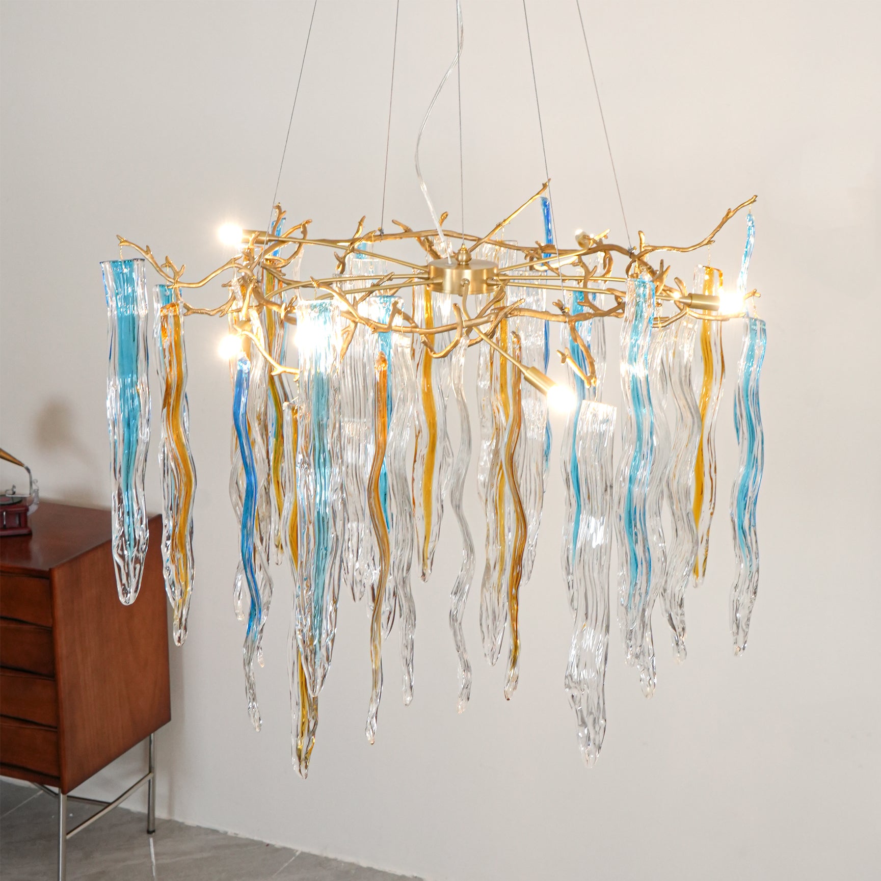 Waterfall Chandelier - Lumpaz