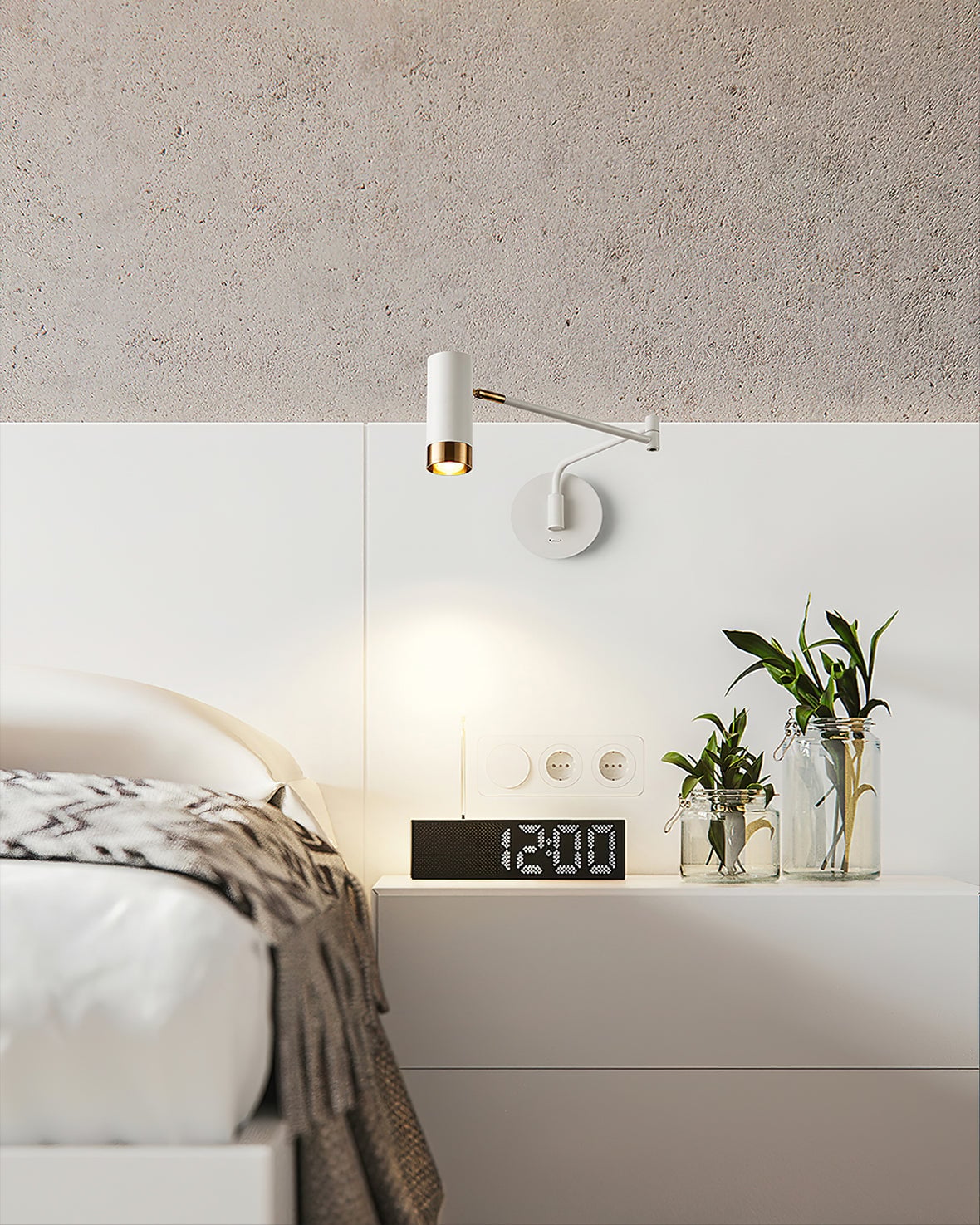 Fumi Swing Wall Lamp - Lumpaz