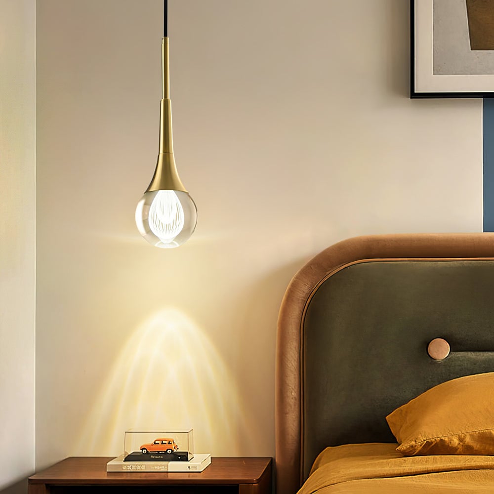 Teardrop Crystal Pendant Light - Lumpaz
