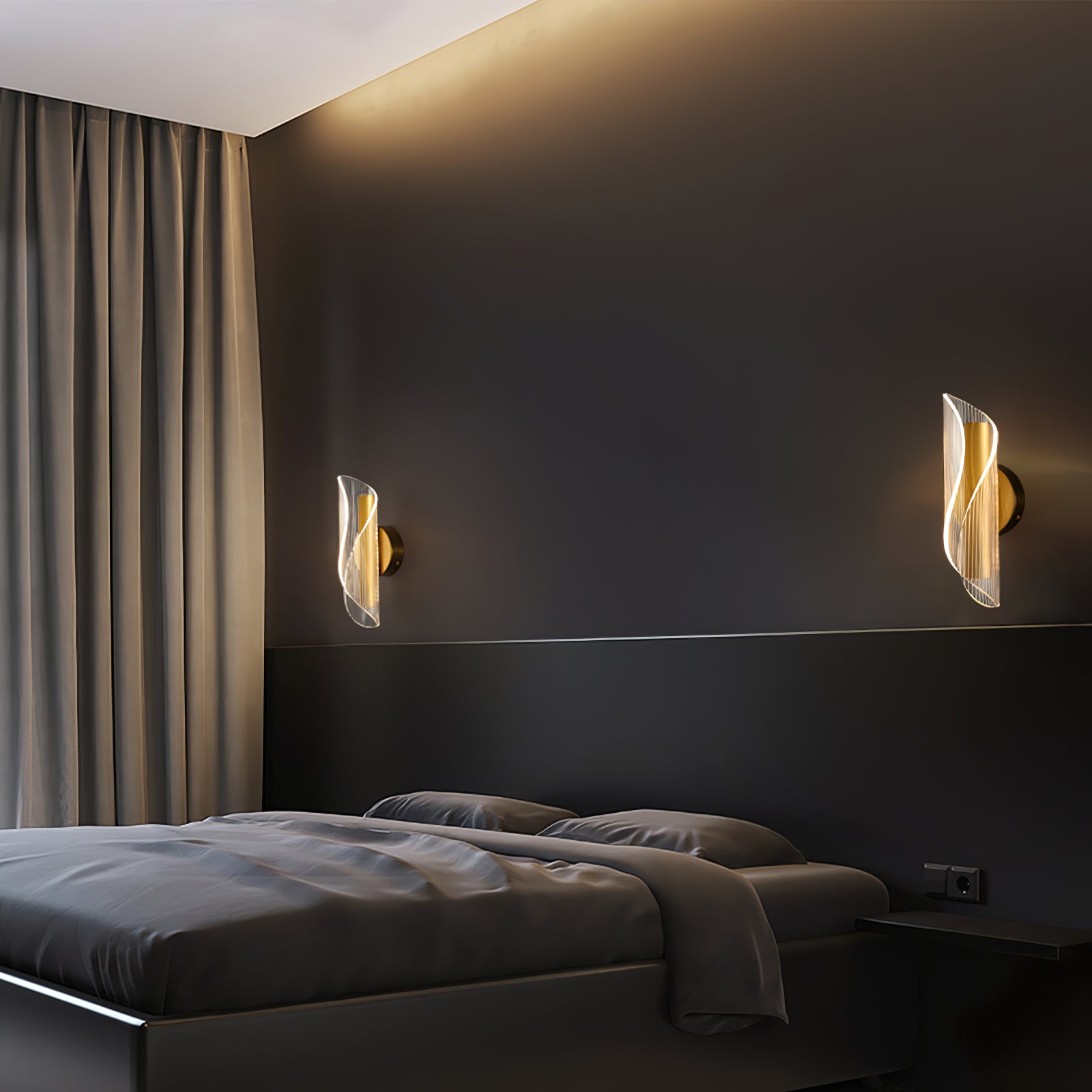 Hershal Luxe Wall Lamp - Lumpaz