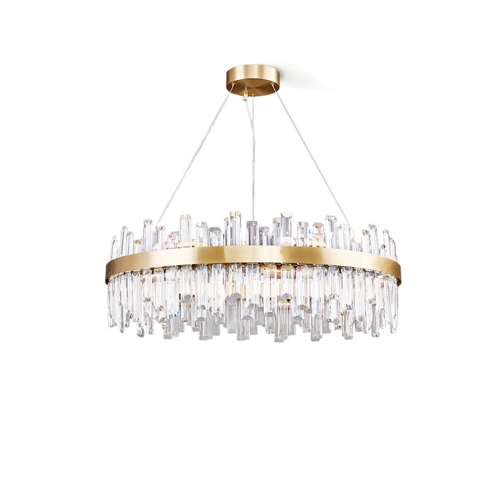 Crystal Statement Chandelier - Lumpaz