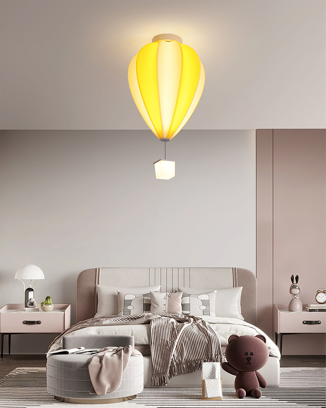 Rainbow Hot Air Balloon Ceiling Lamp - Lumpaz