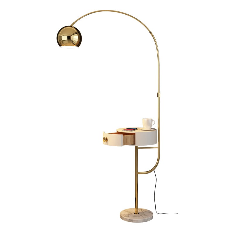 Arc Drawer Floor Lamp - Lumpaz