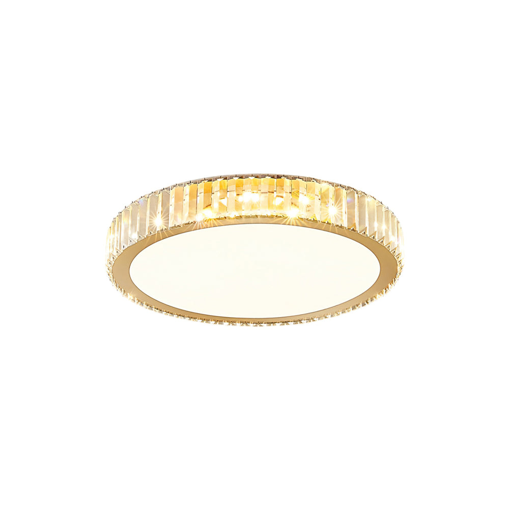 Round Crystal Ceiling Lamp - Lumpaz