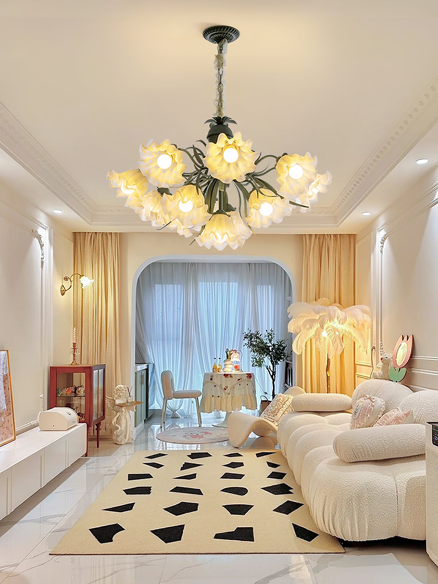 Tole Chandelier - Lumpaz