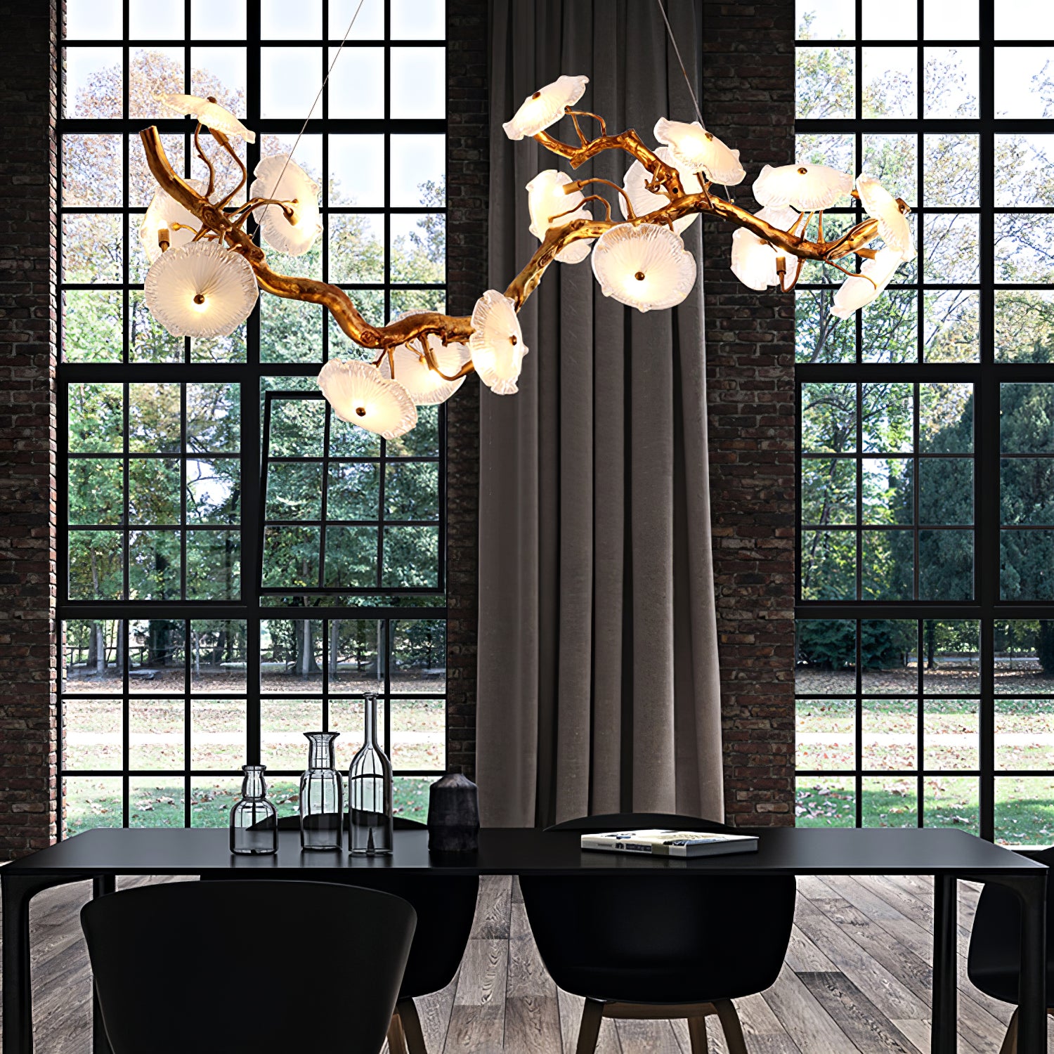 Nenufar Blooming Chandelier - Lumpaz