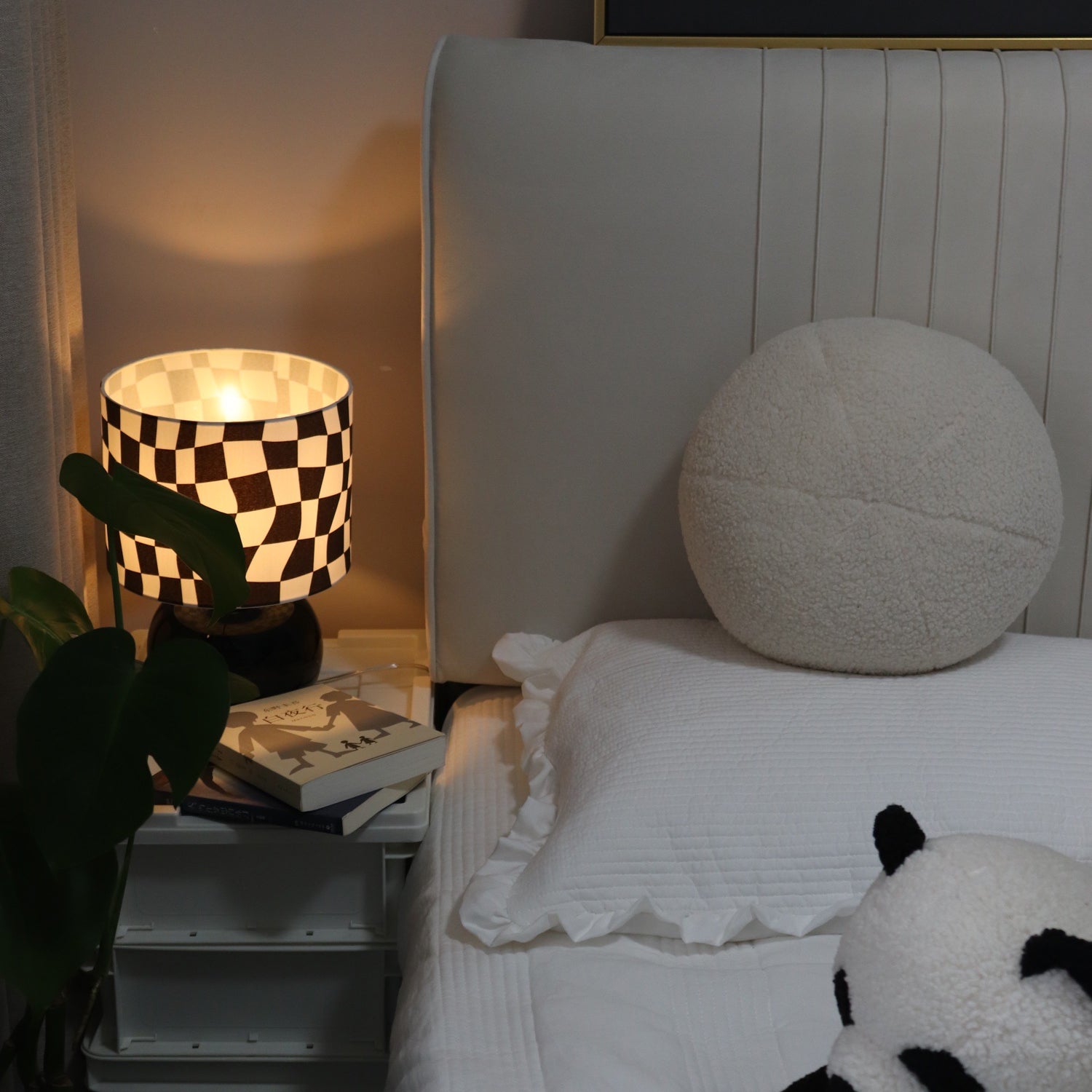 Checkerboard Table Lamp - Lumpaz