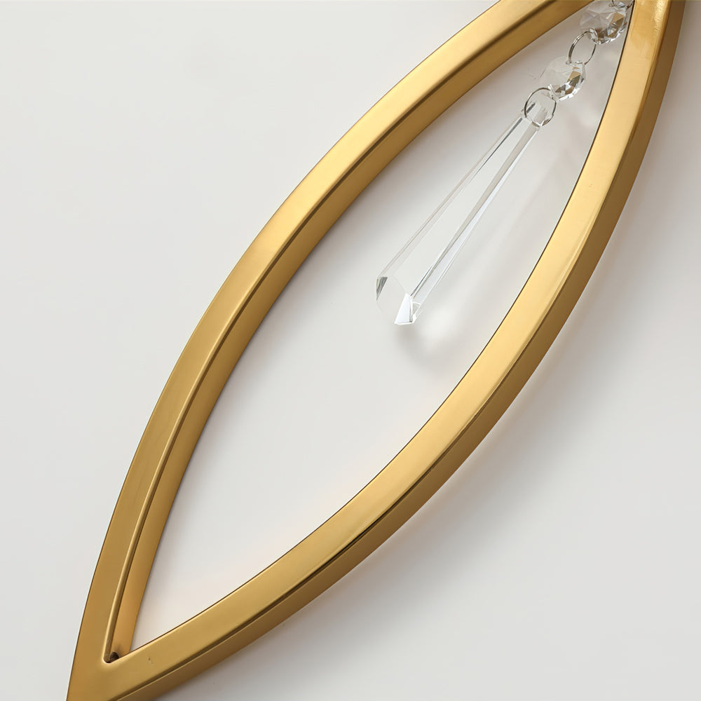 Arc Prismatic Crystal Wall Lamp - Lumpaz