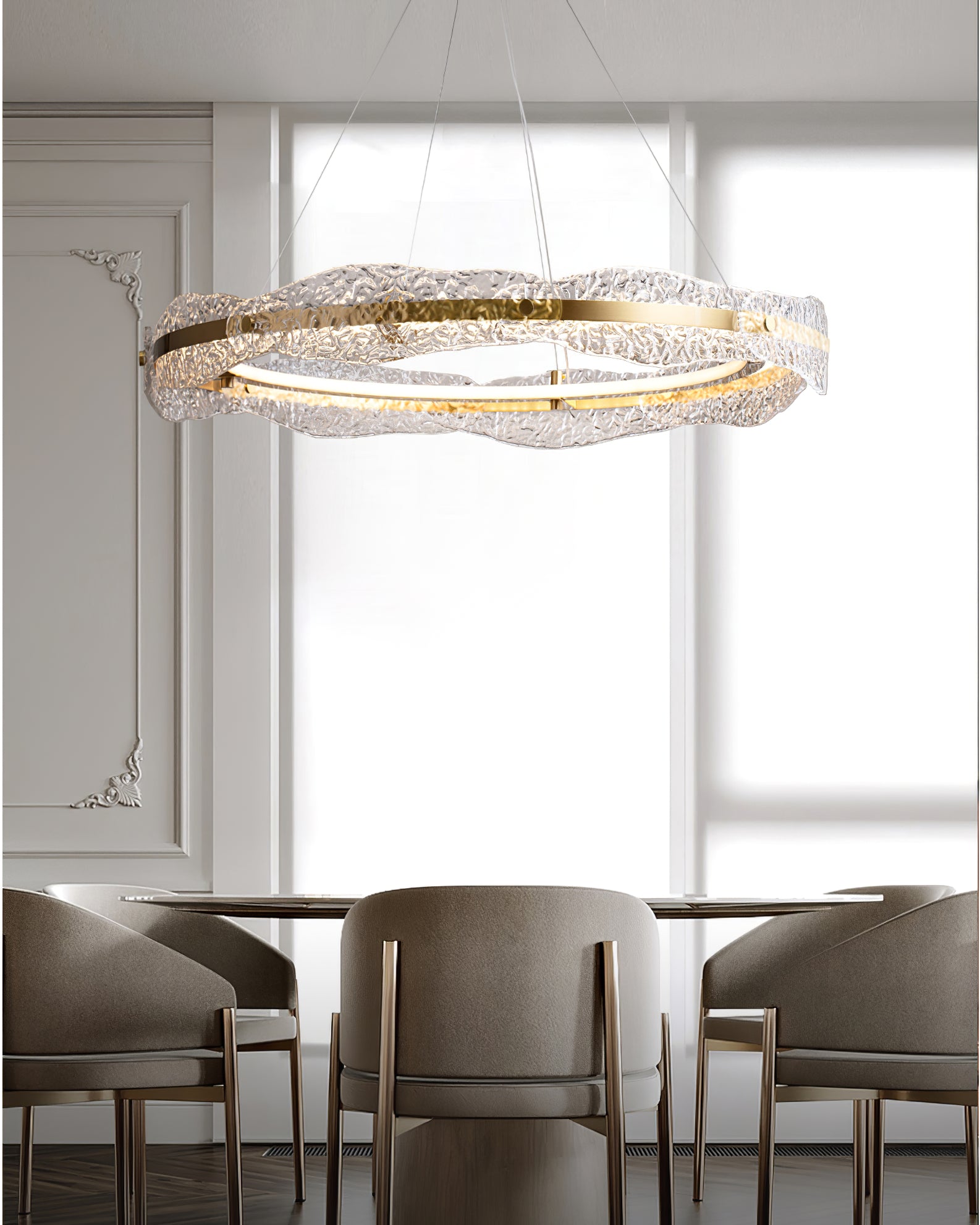 Water Ripple Chandelier - Lumpaz