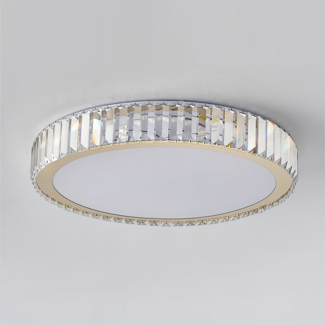 Round Crystal Ceiling Lamp - Lumpaz