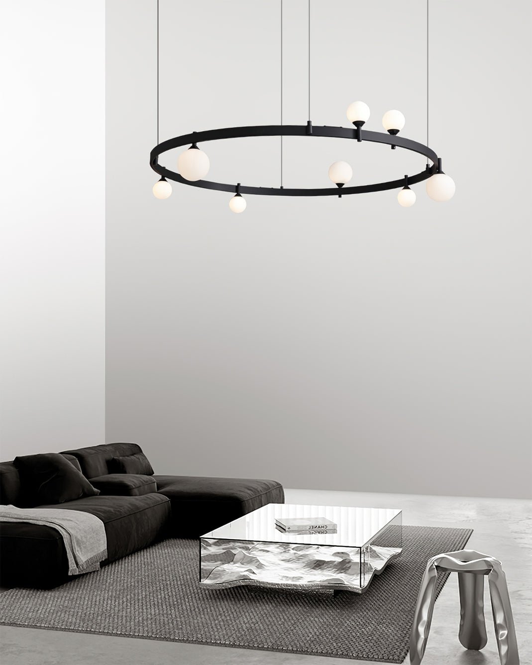 Stant Circular Chandelier - Lumpaz