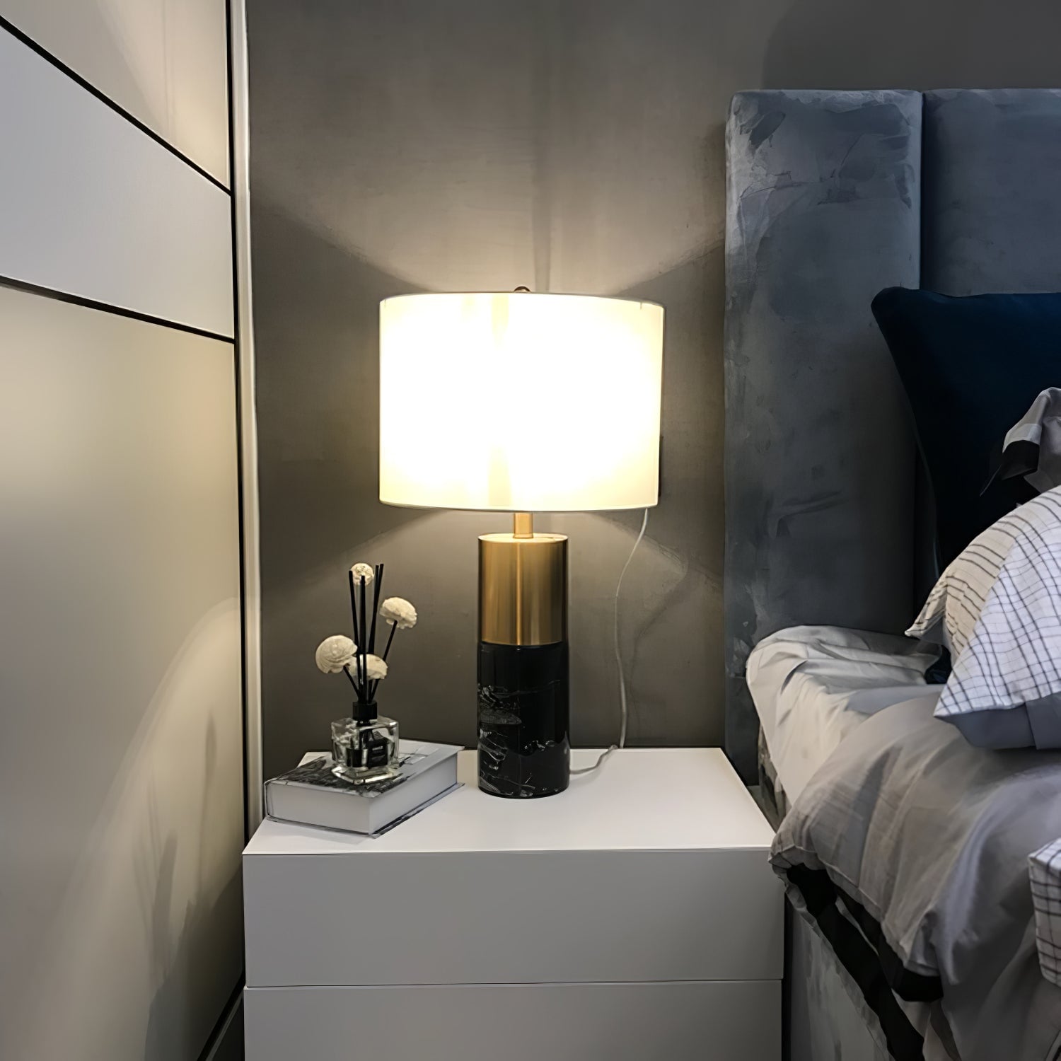 Cairo Marble Table Lamp - Lumpaz