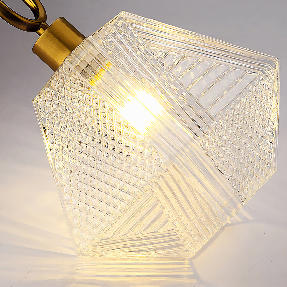 Diamond Cut Art Deco Ceiling Light - Lumpaz