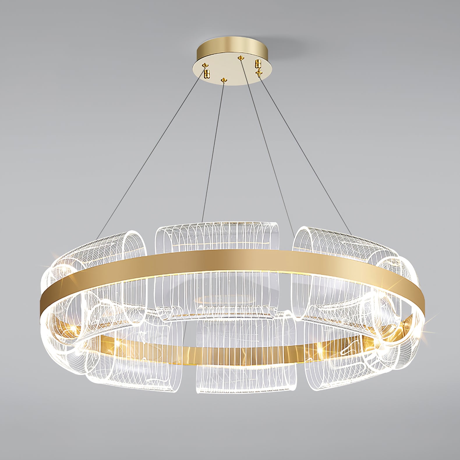 Bangle Rings Chandelier - Lumpaz