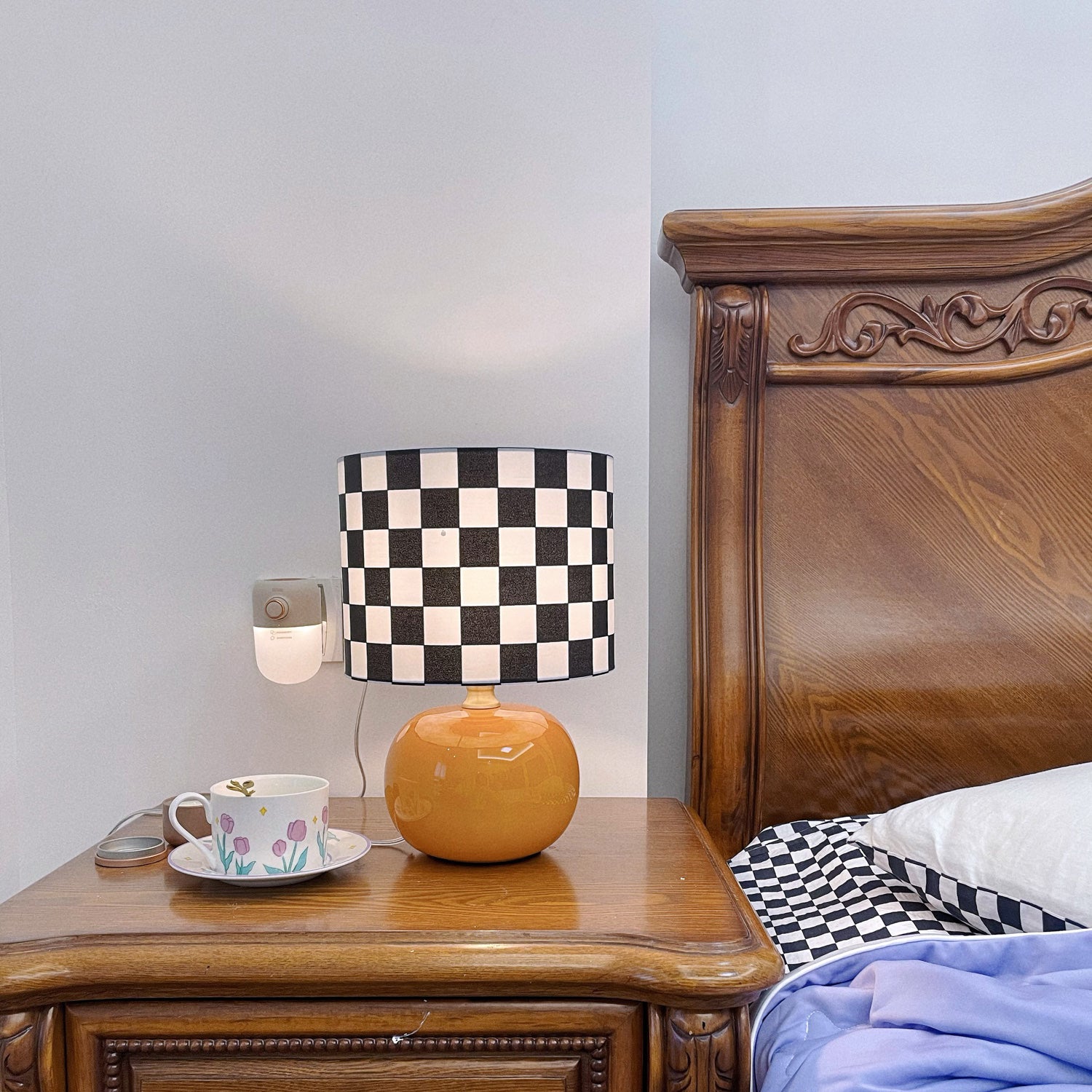 Checkerboard Table Lamp - Lumpaz