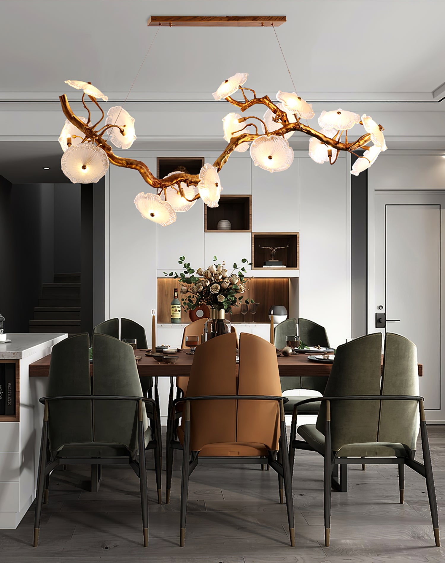 Nenufar Blooming Chandelier - Lumpaz