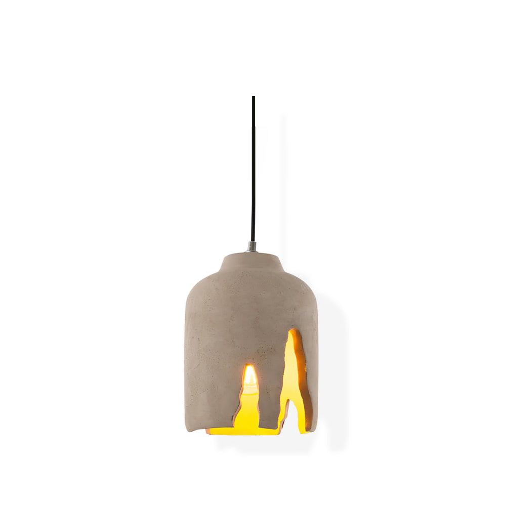 Cement Hanging Lamp - Lumpaz