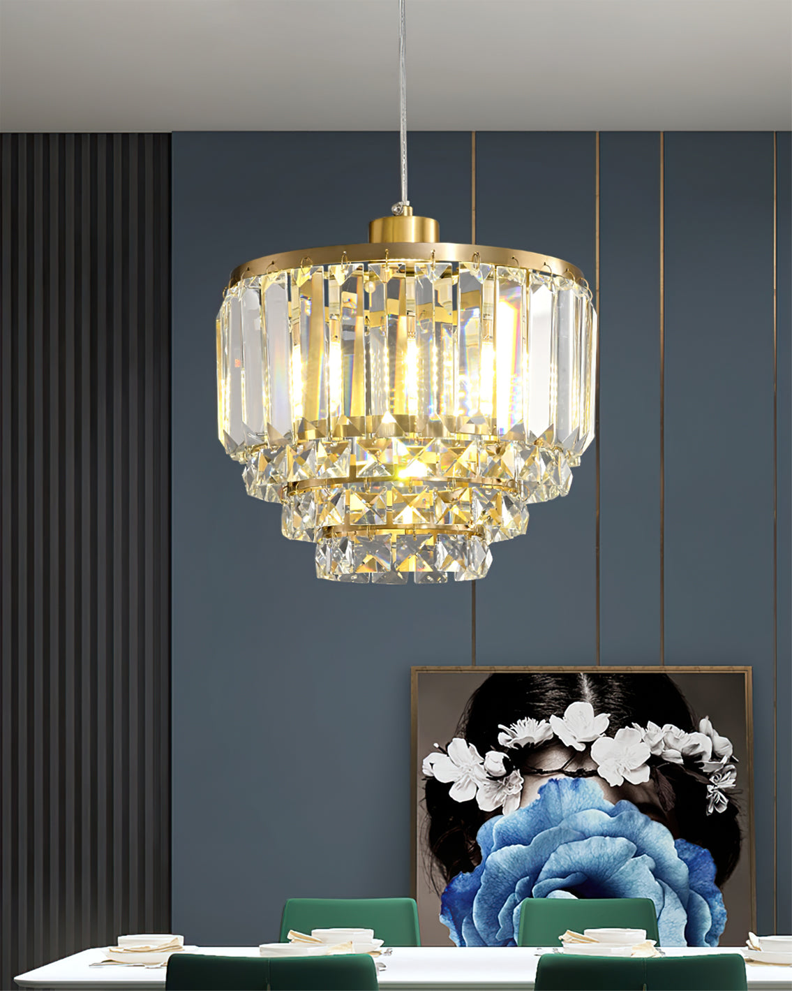 Brass Laura Pendant Lamp - Lumpaz