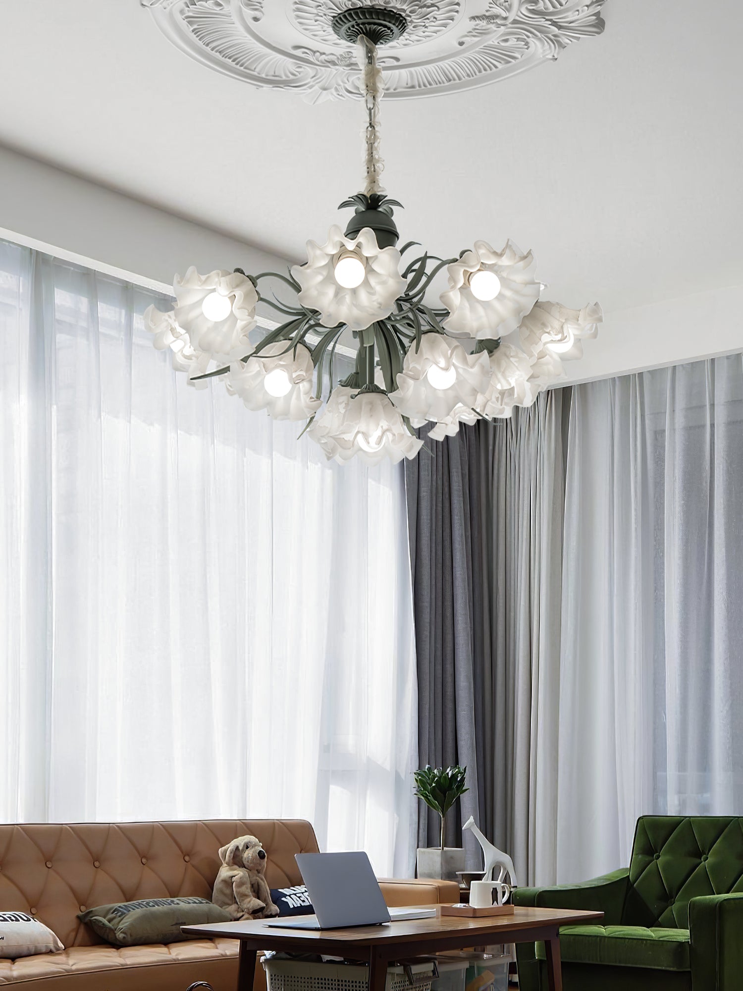 Tole Chandelier - Lumpaz