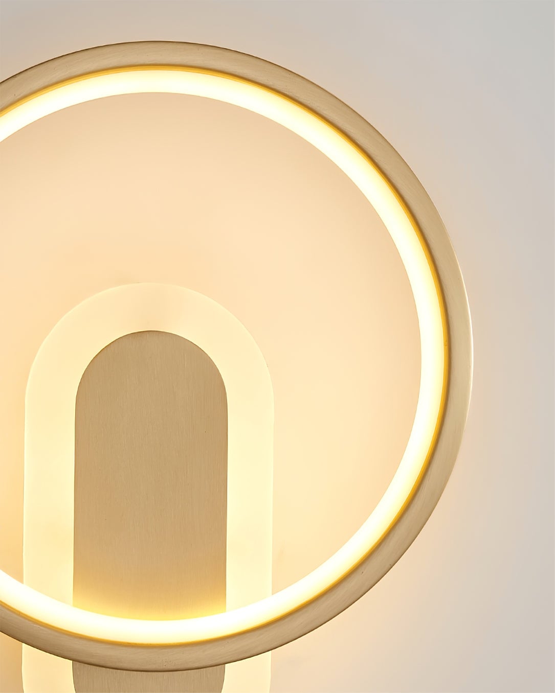 Round Brass Wall Lamp - Lumpaz