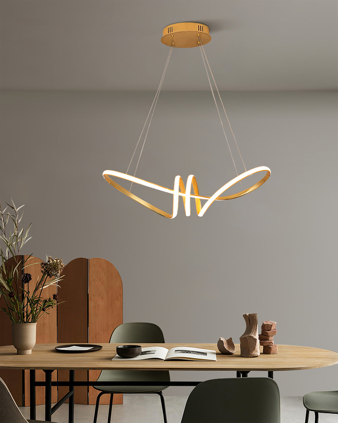Ribbon Chandelier - Lumpaz