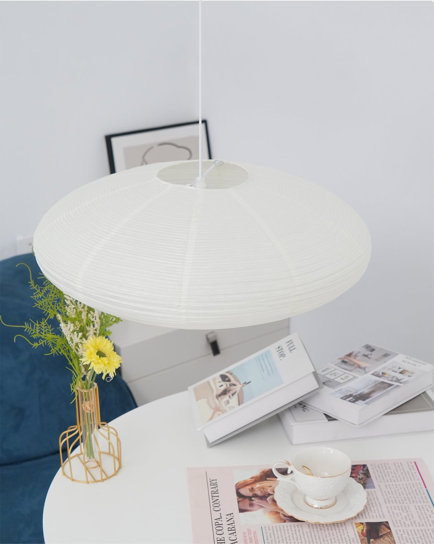 Rice Paper 15A Pendant Light - Lumpaz