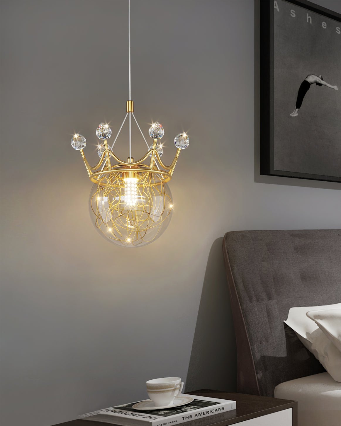 Gypsophila Crown Pendant Lamp - Lumpaz