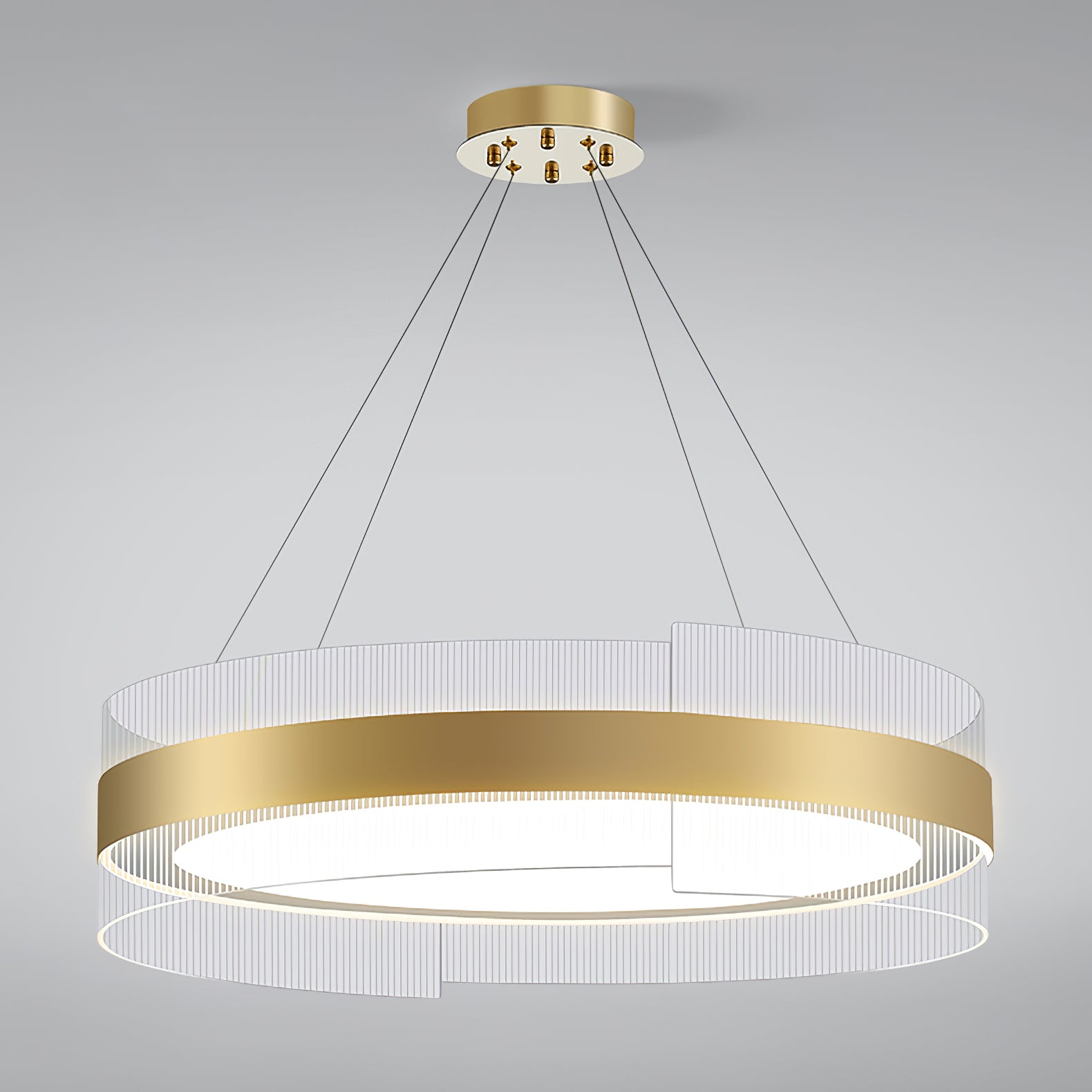 Genevieve Round LED Chandelier - Lumpaz