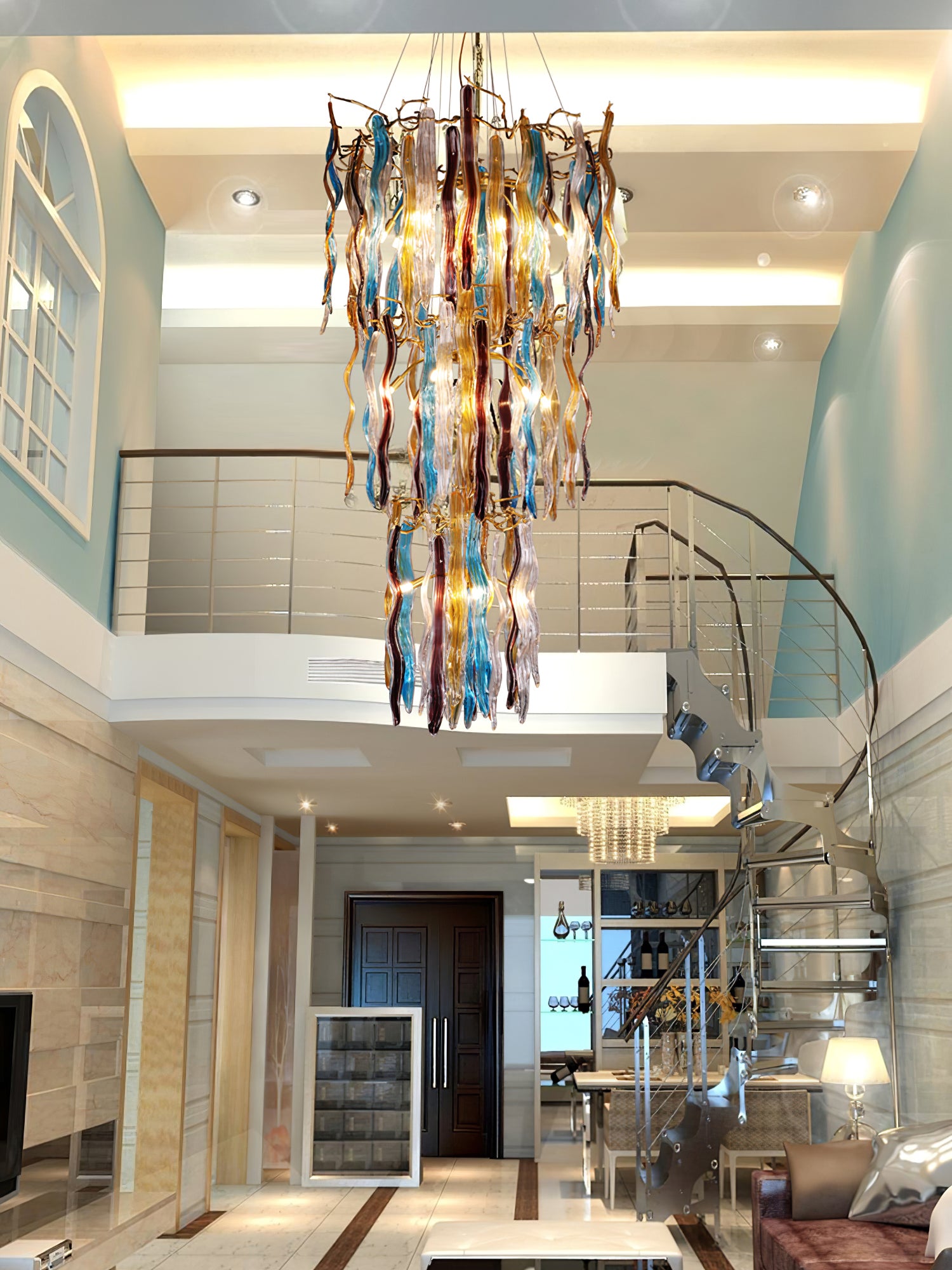 Waterfall Chandelier - Lumpaz
