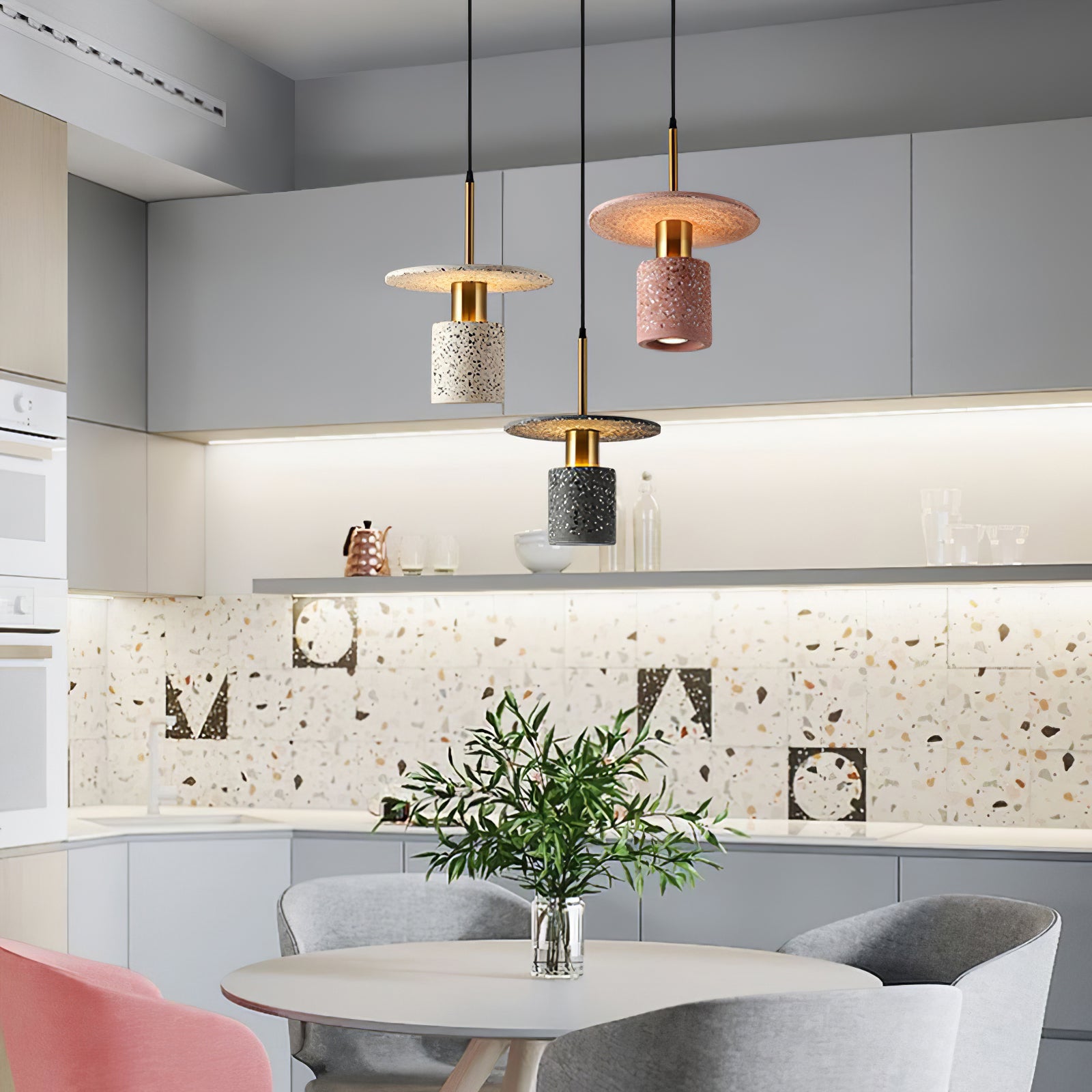 Terrazzo Drop Pendant Lamp - Lumpaz