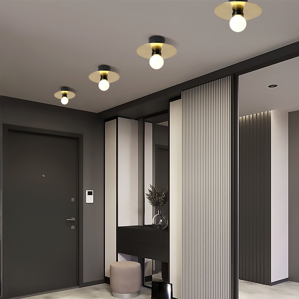 Disc And Sphere Wall Lamp - Lumpaz